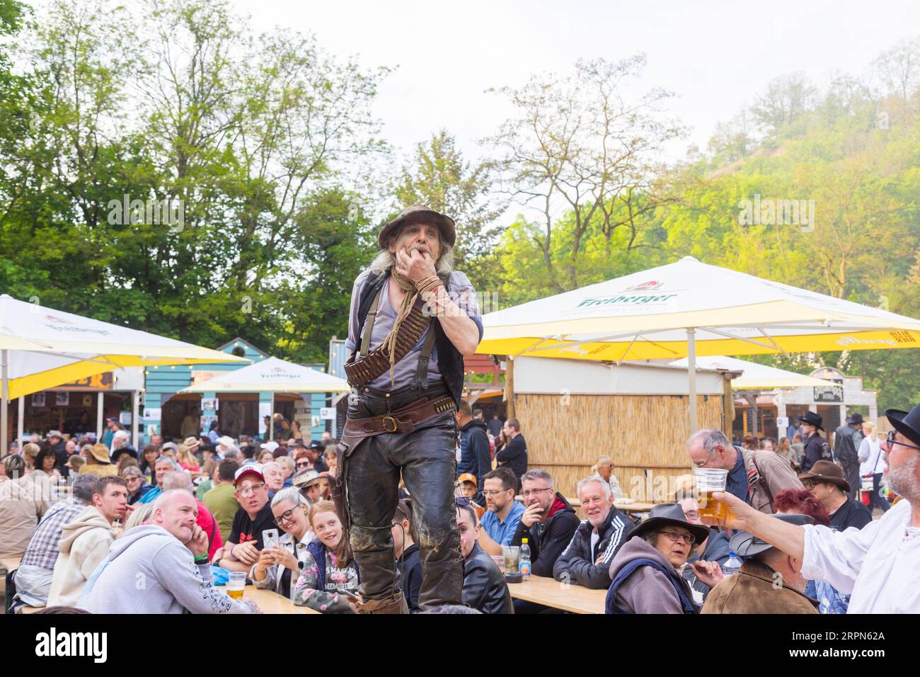 Karl May Festival Radebeul Banque D'Images