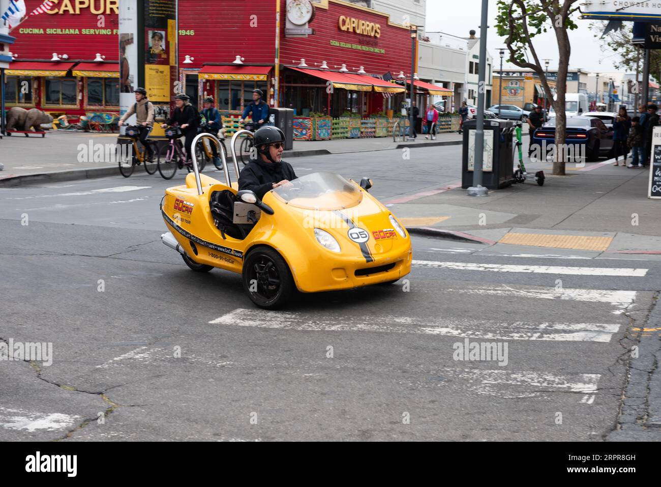 Go Cars, San Francisco Banque D'Images