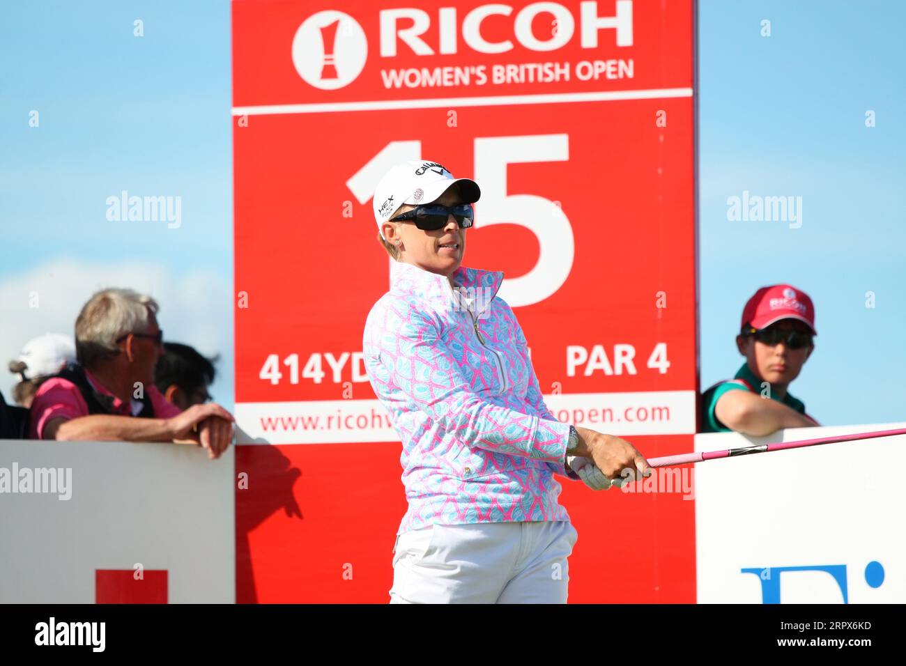 Morgan Pressel des USA a été nommé vice-capitaine de l'équipe américaine pour 2023 matchs de la Solheim Cup qui se joueront du 22 au 24 septembre à la Finca Cortesin à Spa Banque D'Images