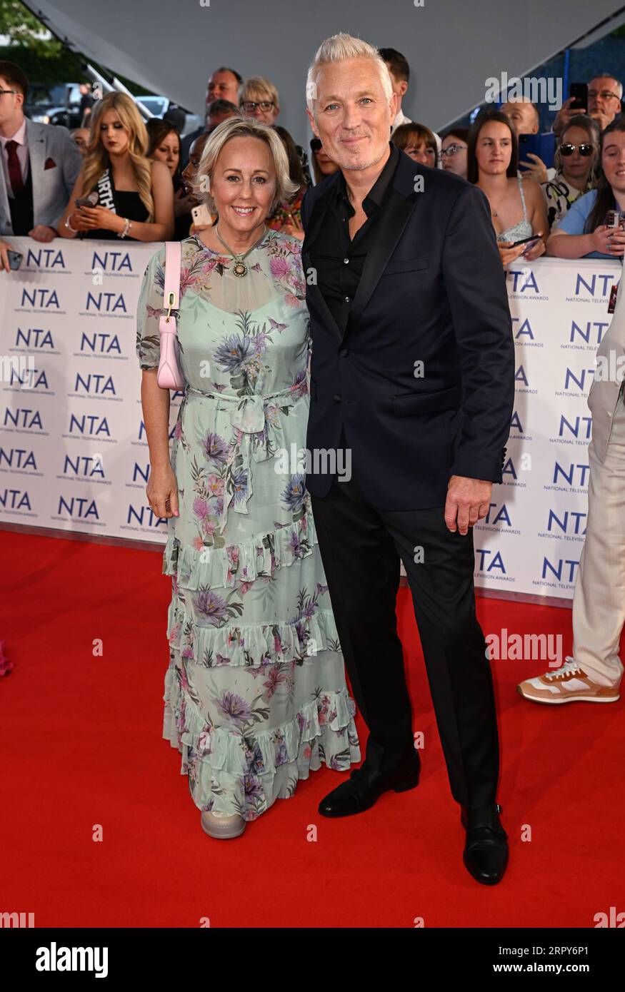 Londres, Royaume-Uni. 5 septembre 2023. Martin Kemp et Shirlie Kemp arrivent aux National Television Awards, O2 Arena, Londres. Crédit : Doug Peters/EMPICS/Alamy Live News Banque D'Images