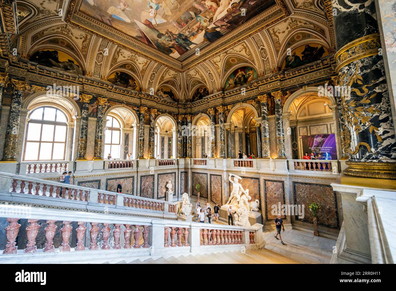 Le Kunsthistorisches Museum, Vienne, Autriche Banque D'Images