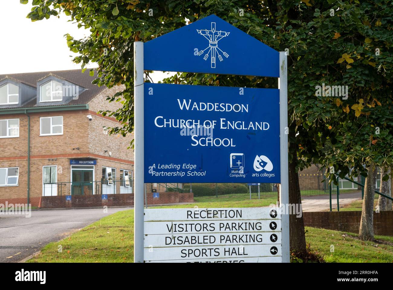 Waddesdon, Royaume-Uni. 6 Septembre 2023. RAAC Utilisé Dans L'école ...