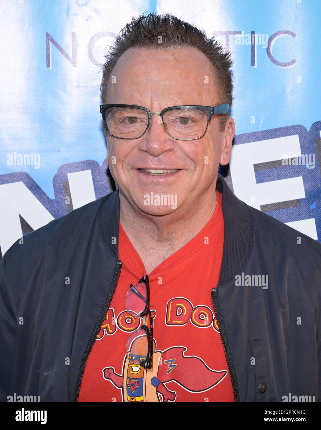 5 septembre 2023, Beverly Hills, Californie, États-Unis : Tom Arnold assiste à la première ''Undergovered''. (Image de crédit : © Billy Bennight/ZUMA Press Wire) USAGE ÉDITORIAL SEULEMENT! Non destiné à UN USAGE commercial ! Banque D'Images