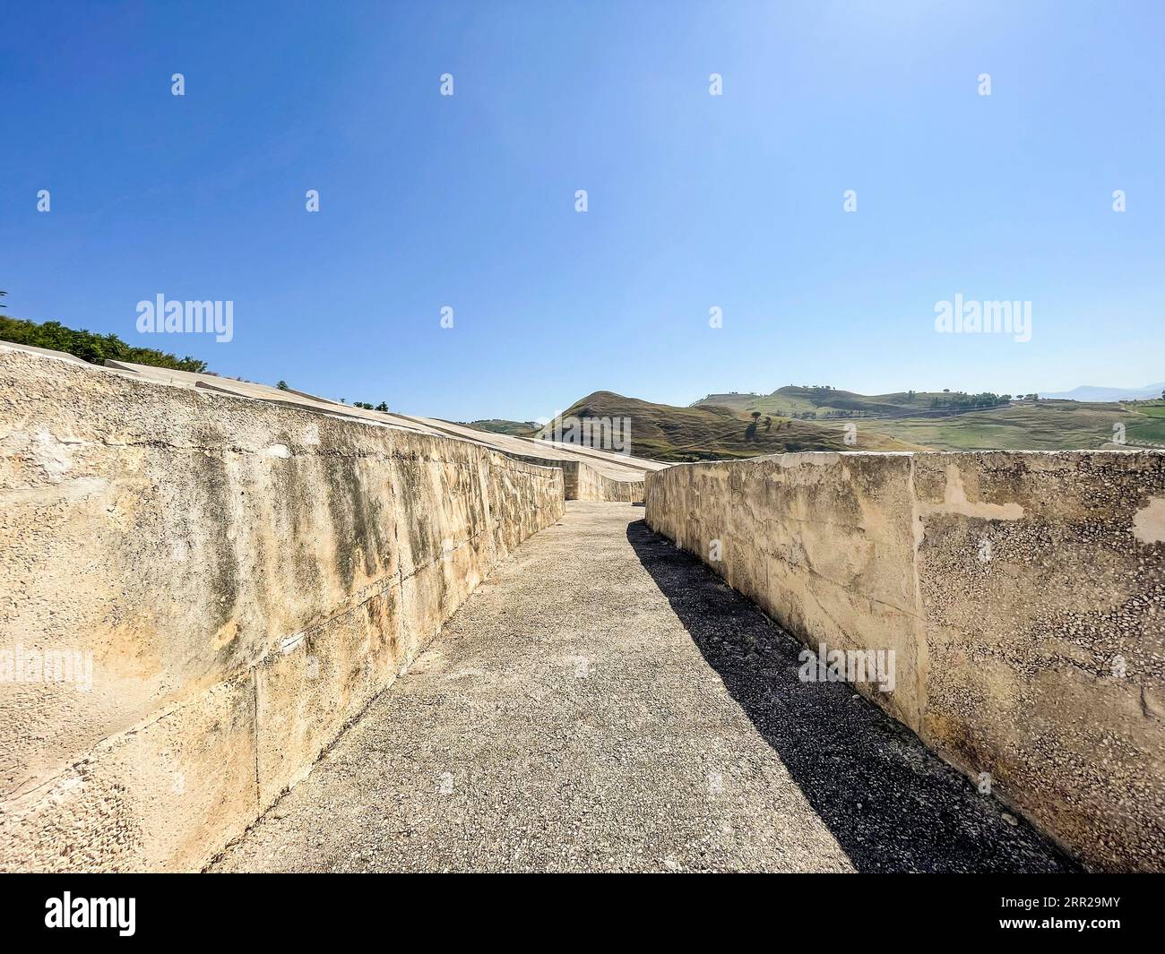 Italie, Sicile, Gibellina, Cretto di Burri Banque D'Images