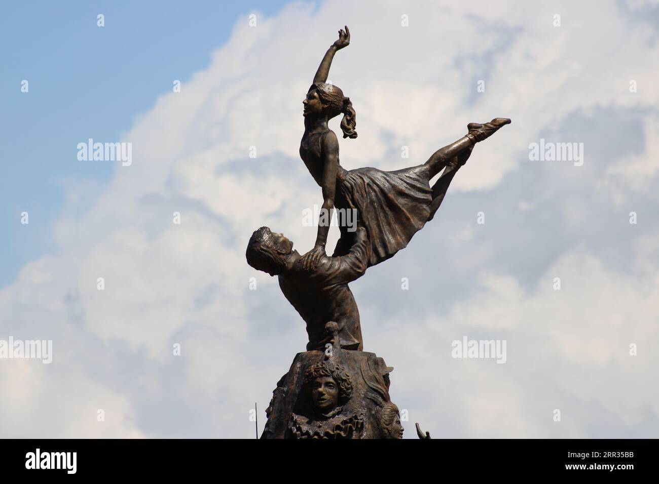 Autour du Metroplex avant la CHALEUR DE l'été Banque D'Images