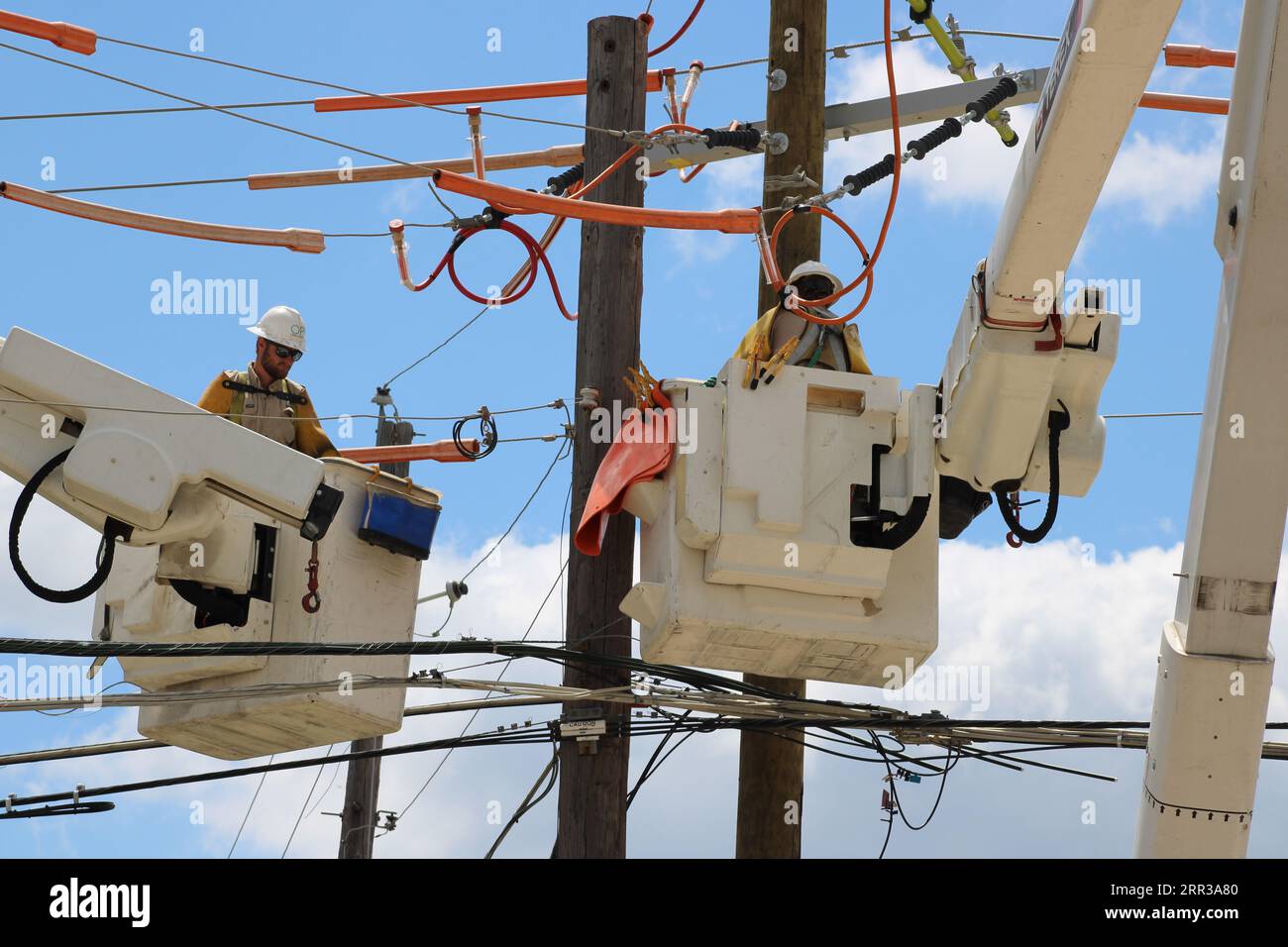 Autour du Metroplex avant la CHALEUR DE l'été Banque D'Images