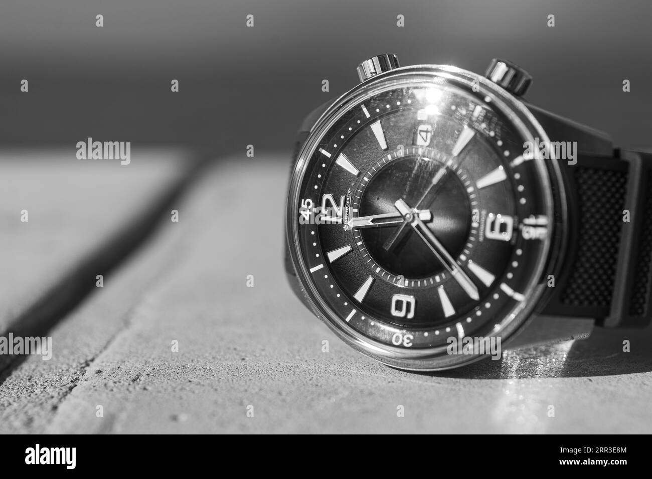 Jaeger lecoultre Banque d'images noir et blanc Alamy