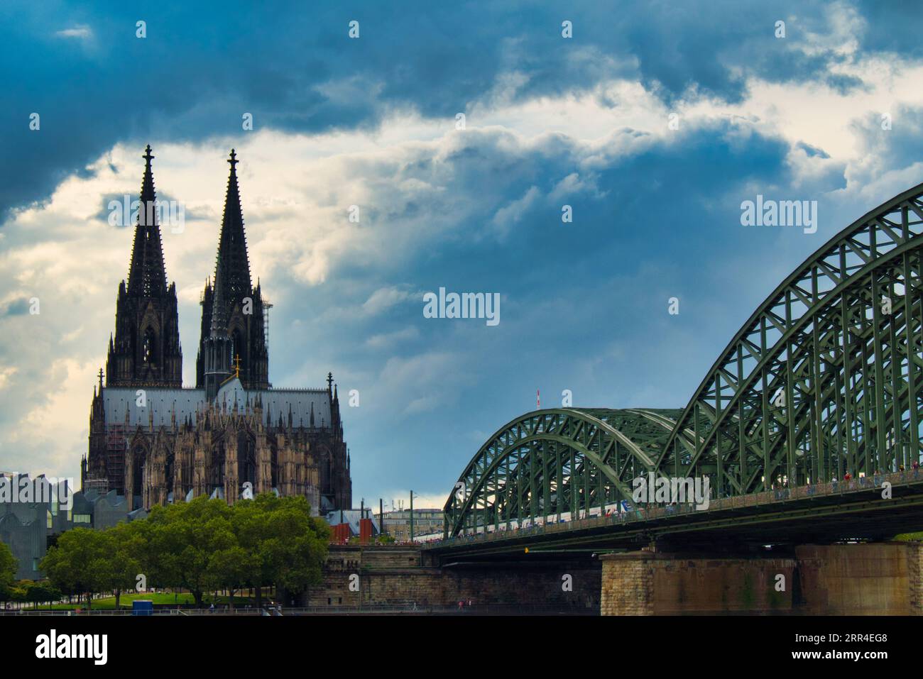 Centre-ville de Cologne Banque D'Images