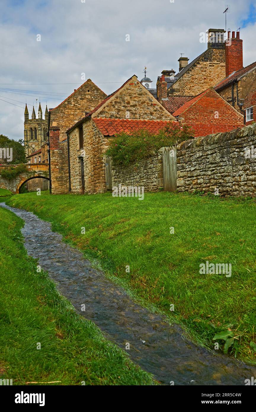 Helmsley, une petite ville de marché dans le North Yorkshire est une destination populaire pour les vacanciers et les touristes. Banque D'Images
