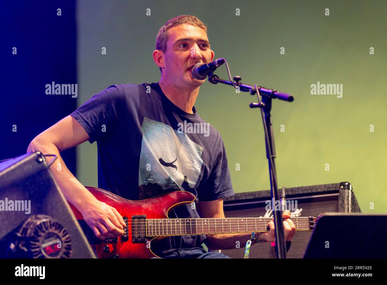 Edimbourg, Royaume-Uni. 06 septembre 2023. Peat et Diesel se produisent en direct au Edge Festival au Lilliardsedge Holiday Park & Golf course, le dimanche 3 septembre 2023 crédit : Alan Rennie/Alamy Live News Banque D'Images