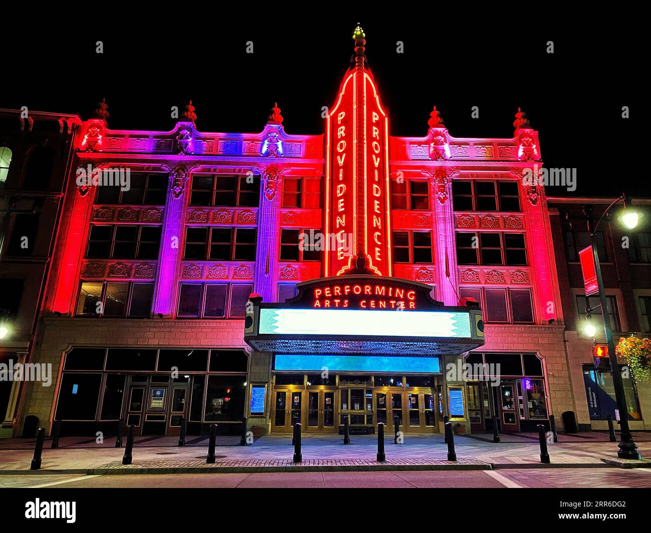 PPAC, le Providence Performing Arts Center, à Providence, Rhode Island Banque D'Images