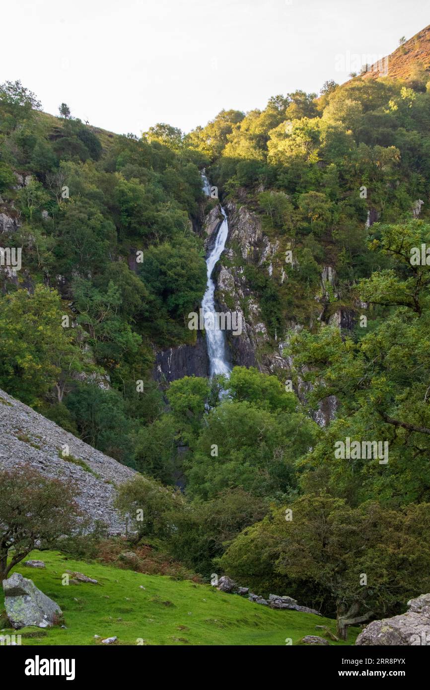 Chutes de l’Aber Banque D'Images