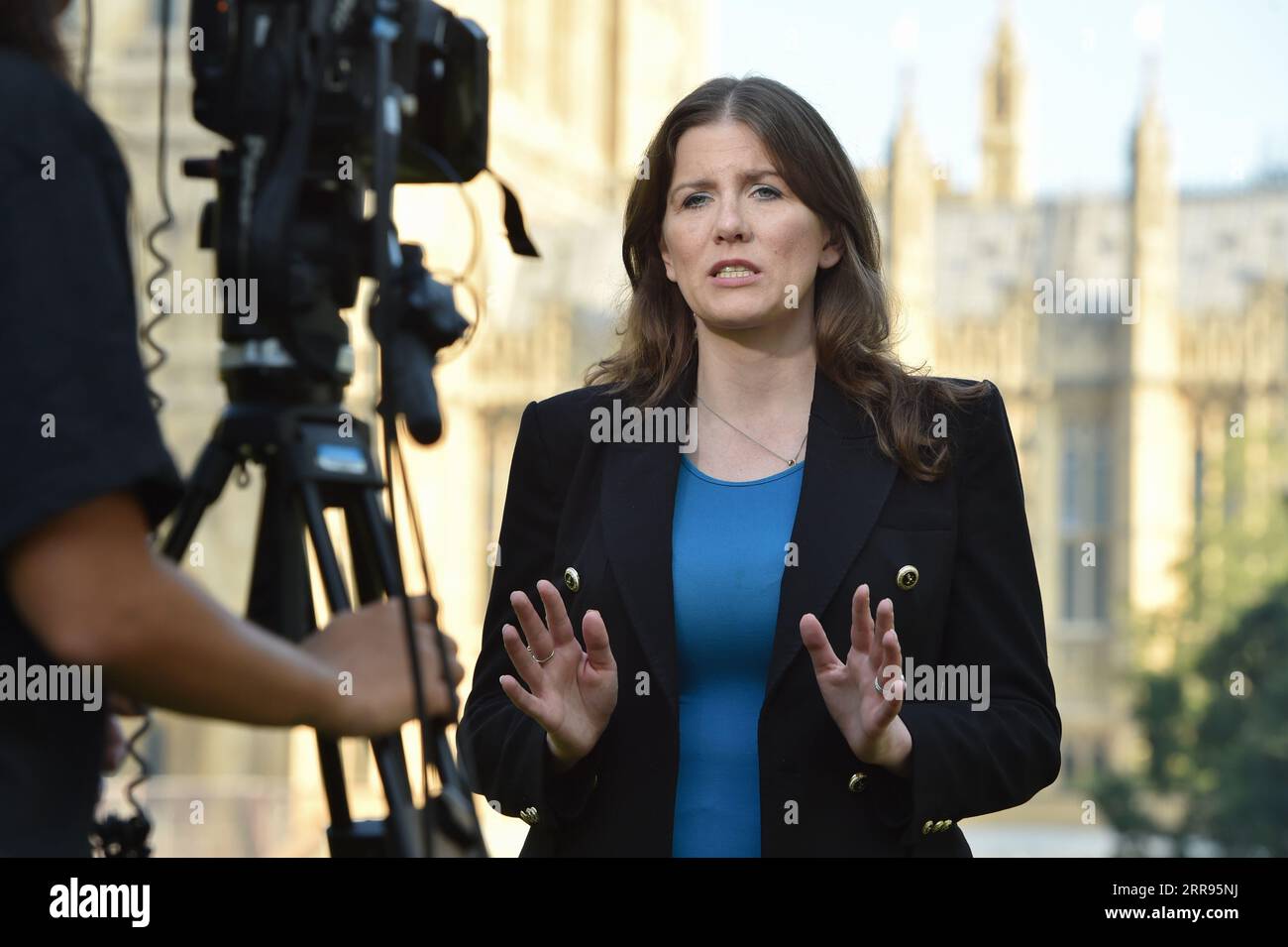 Londres, Angleterre, Royaume-Uni. 7 septembre 2023. MICHELLE DONELAN, ministre de la Science, de l'innovation et de la technologie, participe à la tournée des médias du matin à Westminster. (Image de crédit : © Thomas Krych/ZUMA Press Wire) USAGE ÉDITORIAL SEULEMENT! Non destiné à UN USAGE commercial ! Banque D'Images