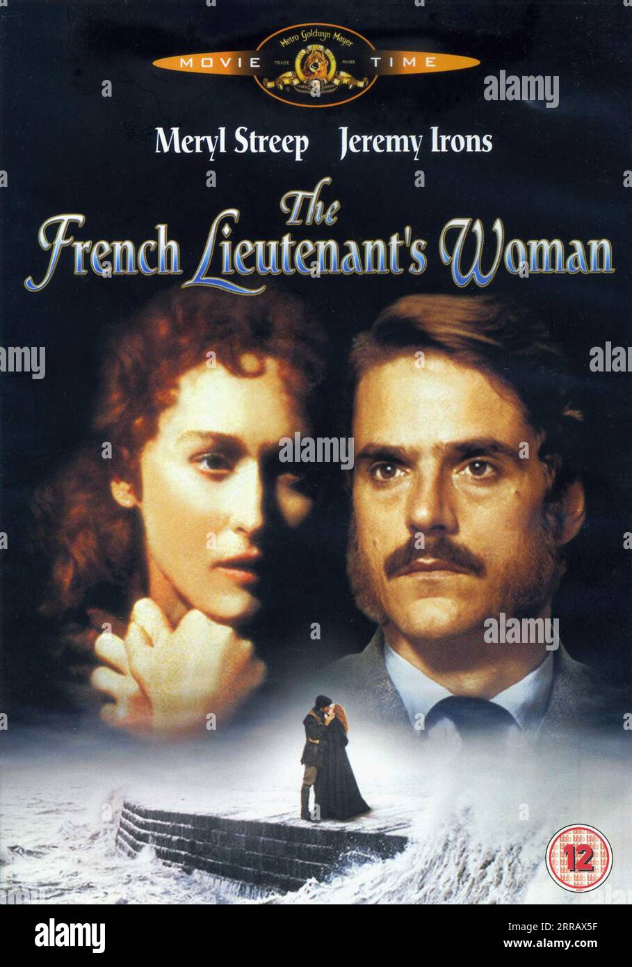 Couverture DVD. "La femme du Leiutenant français". MGM. Banque D'Images