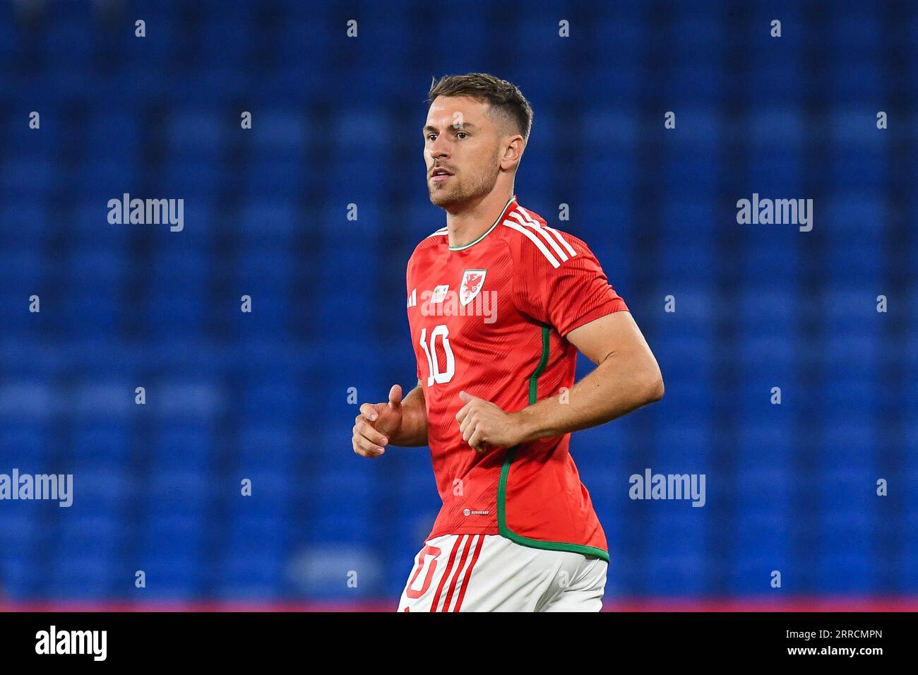 Aaron Ramsey du pays de Galles lors du match amical international pays de Galles vs République de Corée au Cardiff City Stadium, Cardiff, Royaume-Uni, le 7 septembre 2023 (photo de Mike Jones/News Images) Banque D'Images