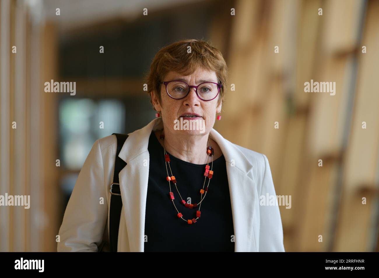 Édimbourg Écosse, Royaume-Uni 07 septembre 2023. Sarah Boyack Scottish Labour MSP au Parlement écossais. crédit sst/alamy live news Banque D'Images