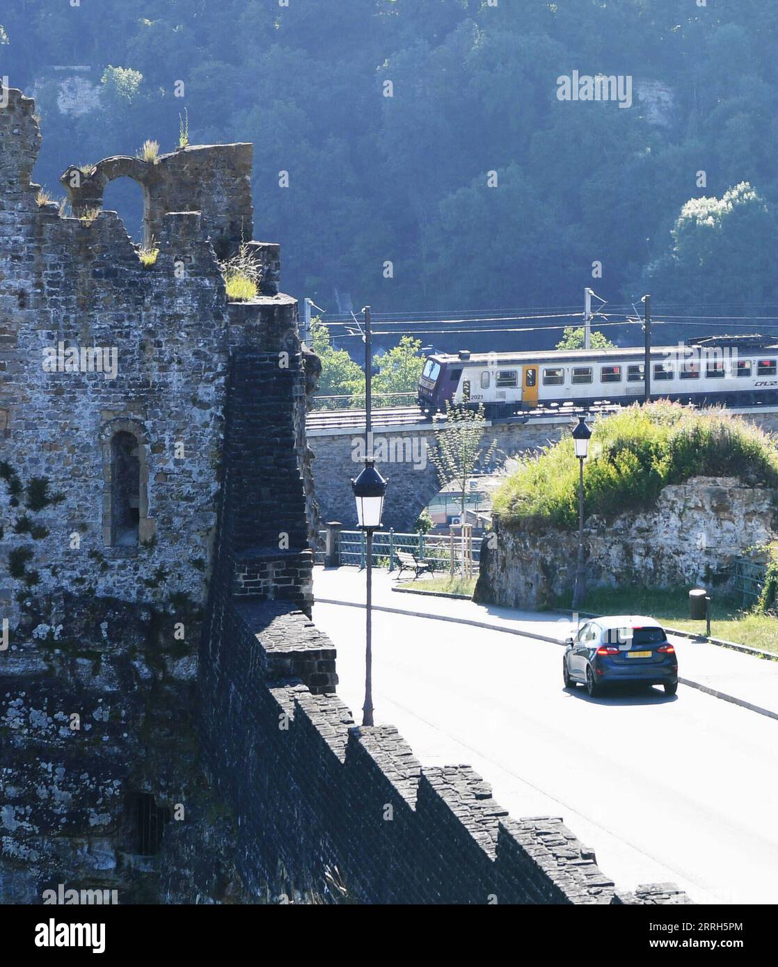 220615 -- LUXEMBOURG, le 15 juin 2022 -- la photo prise le 14 juin 2022 montre une vue de la ville de Luxembourg, Luxembourg. LUXEMBOURG-LUXEMBOURG VILLE-PAYSAGE RenxPengfei PUBLICATIONxNOTxINxCHN Banque D'Images