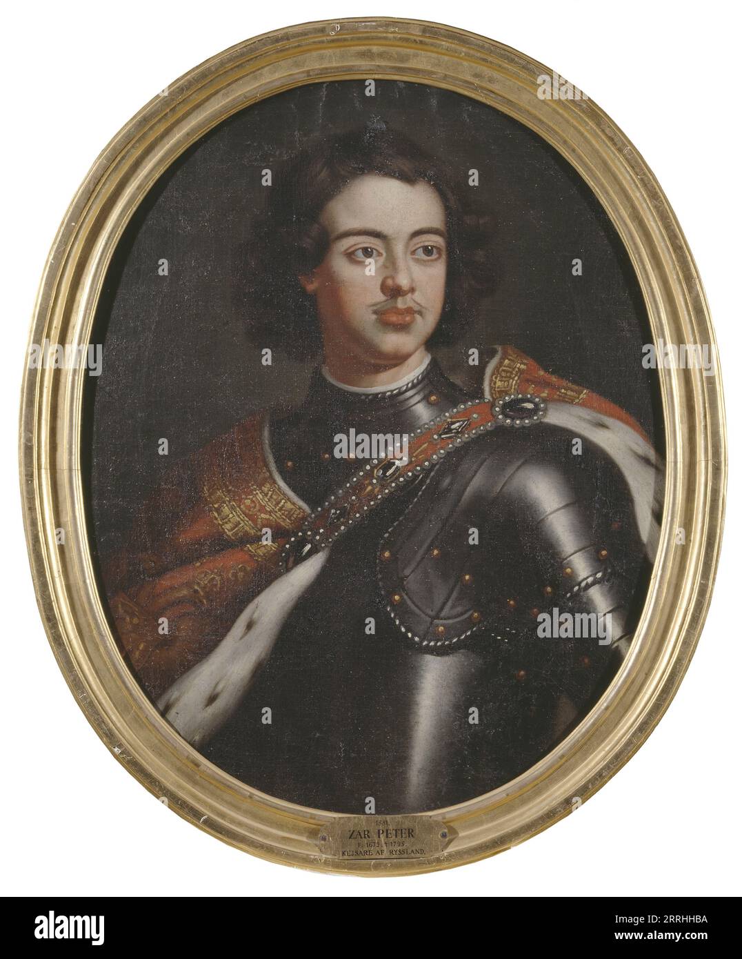 Pierre Ier, 1672-1725, Empereur de Russie, c17ème siècle. Banque D'Images
