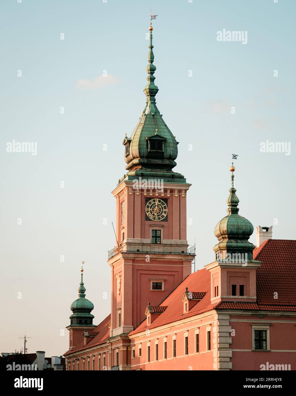 Le Château Royal de Varsovie, Pologne Banque D'Images