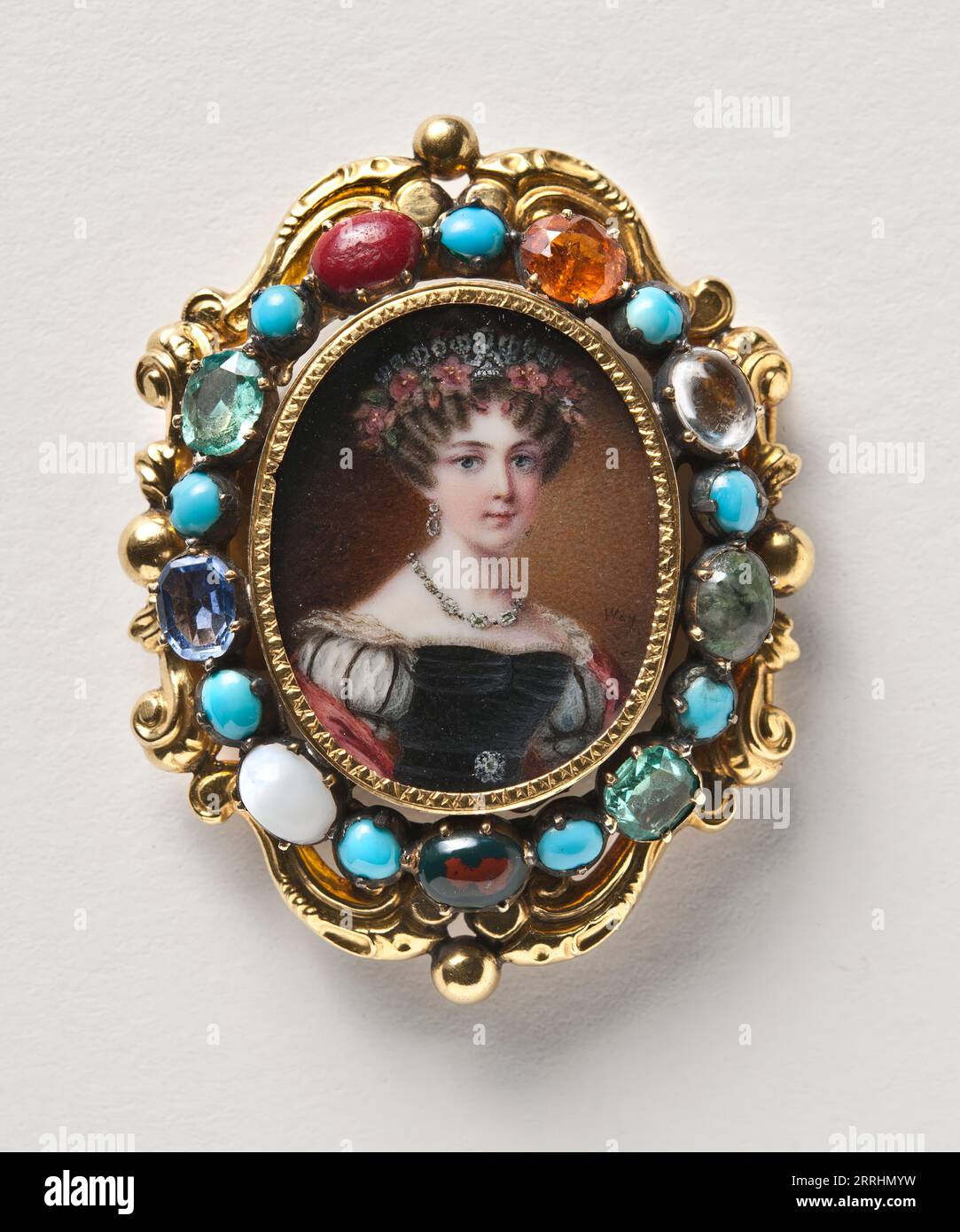 Josefina, 1807-1876, princesse de Leuchtenberg, reine de Suède et de Norvège, milieu du 19e siècle. Banque D'Images