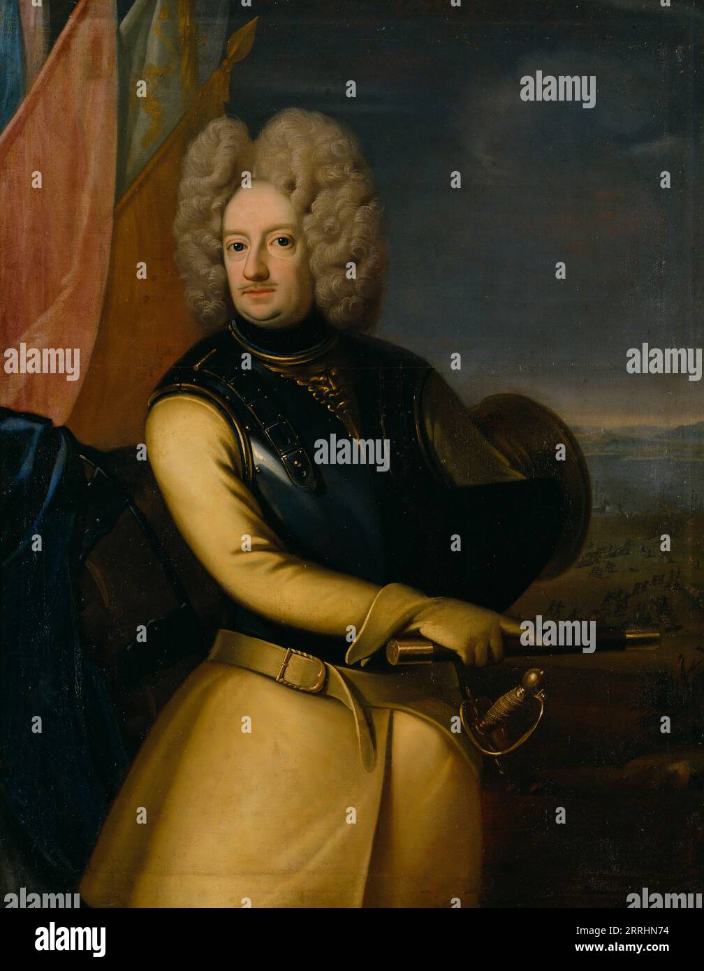 Magnus Stenbock, 1665-1717, comte, maréchal, 1708. Banque D'Images