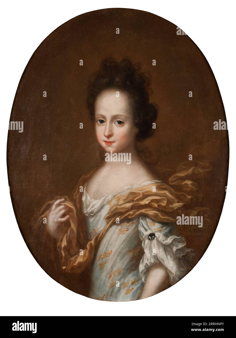 Hedvig Sophie de Suède (1681-1708), princesse suédoise et duchesse consort de Holstein-Gottorp, 17e siècle. Banque D'Images