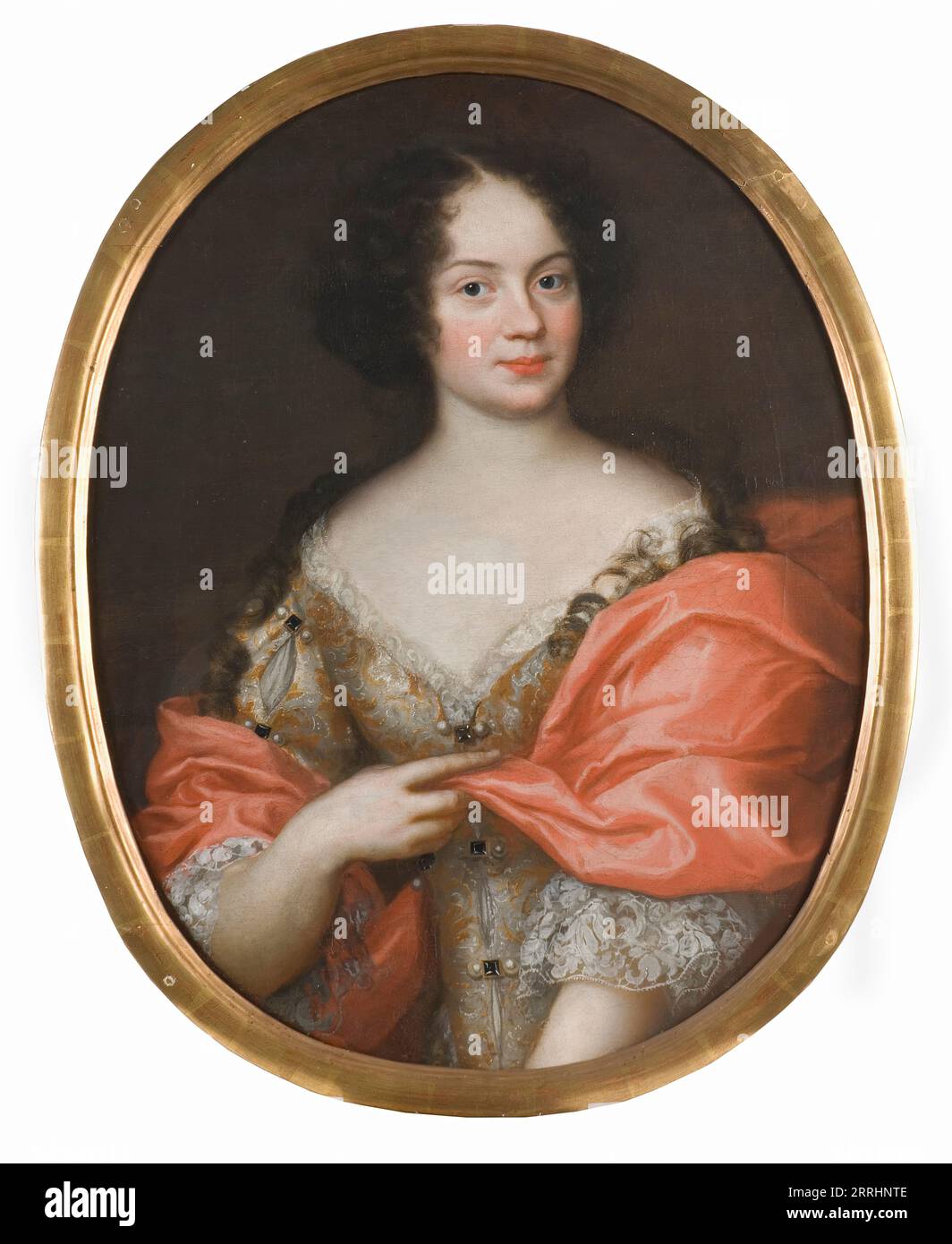 Maria Aurora von K&#xf6;nigsmarck (1662-1728), comtesse, prieure du diocèse de Quedlinburg, écrivain. Banque D'Images