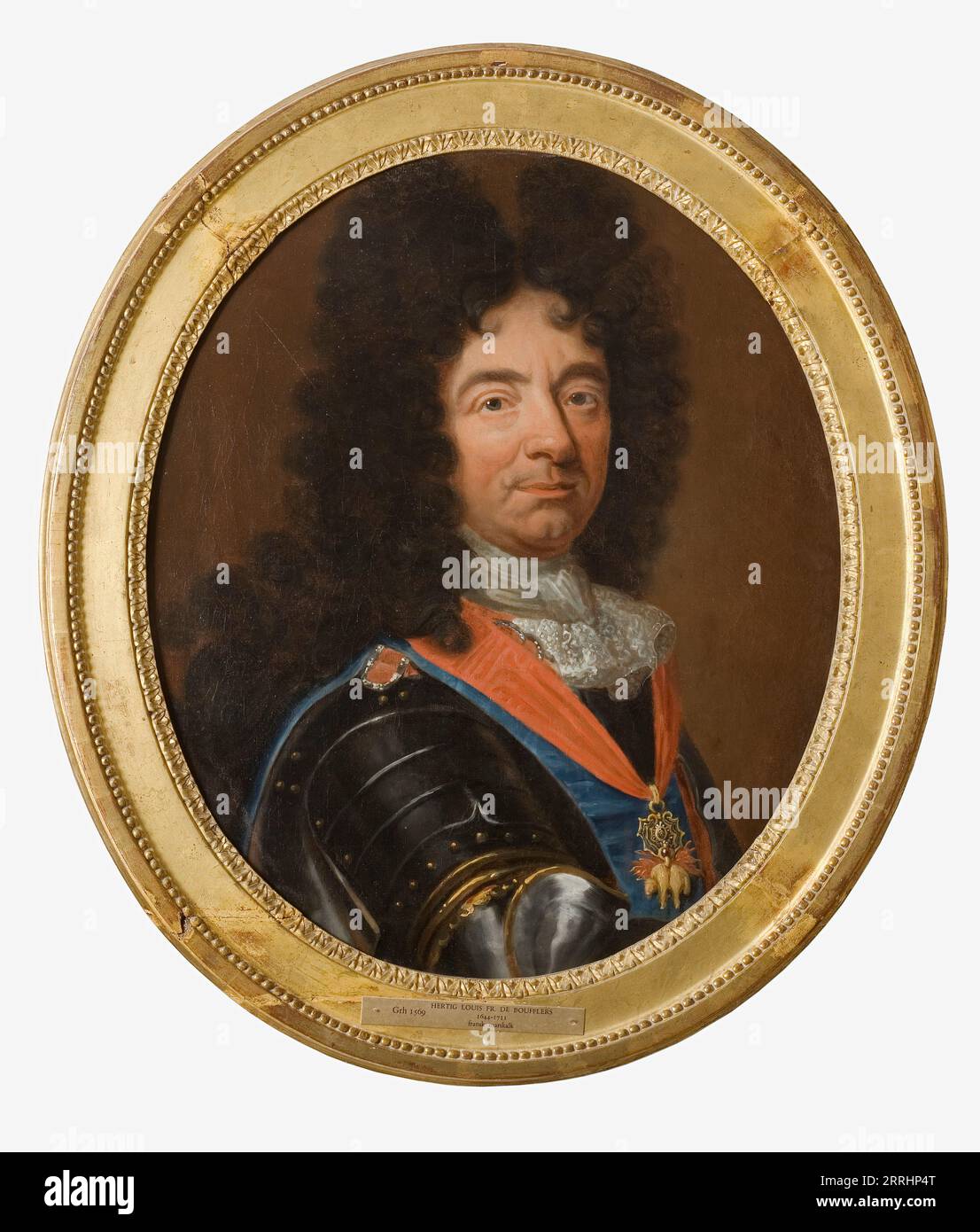 Louis François de Boufflers (1644-1711), duc de Boufflers, maréchal. Banque D'Images