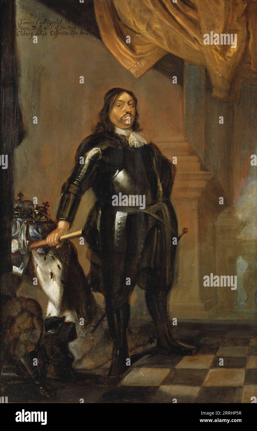 Karl X Gustave, 1622-1660, roi de Suède, comte palatin de Zweibr&#xfc;cken, date inconnue. Banque D'Images