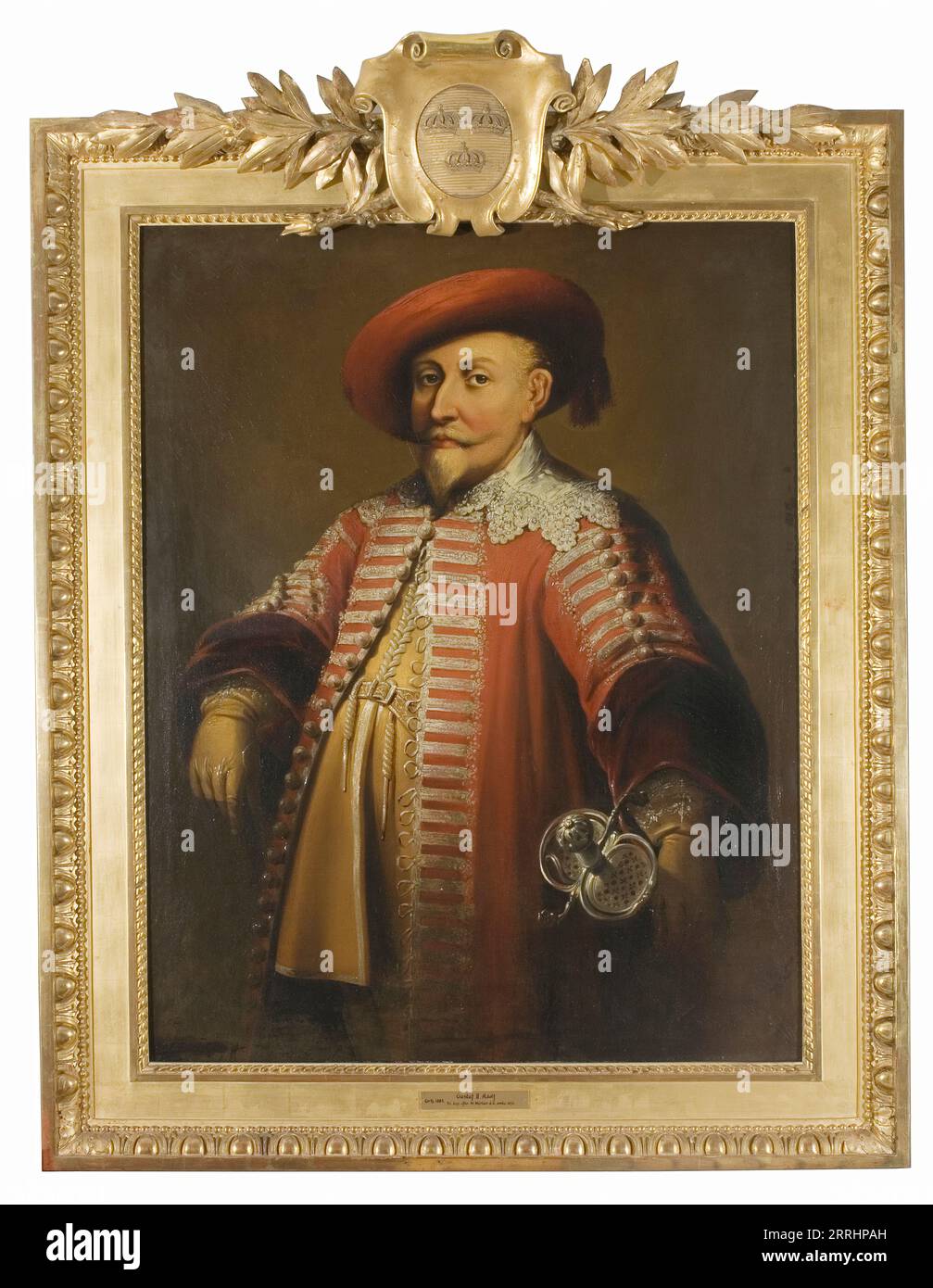 Gustave II Adolphe, 1594-1632, roi de Suède, c19ème siècle. Banque D'Images