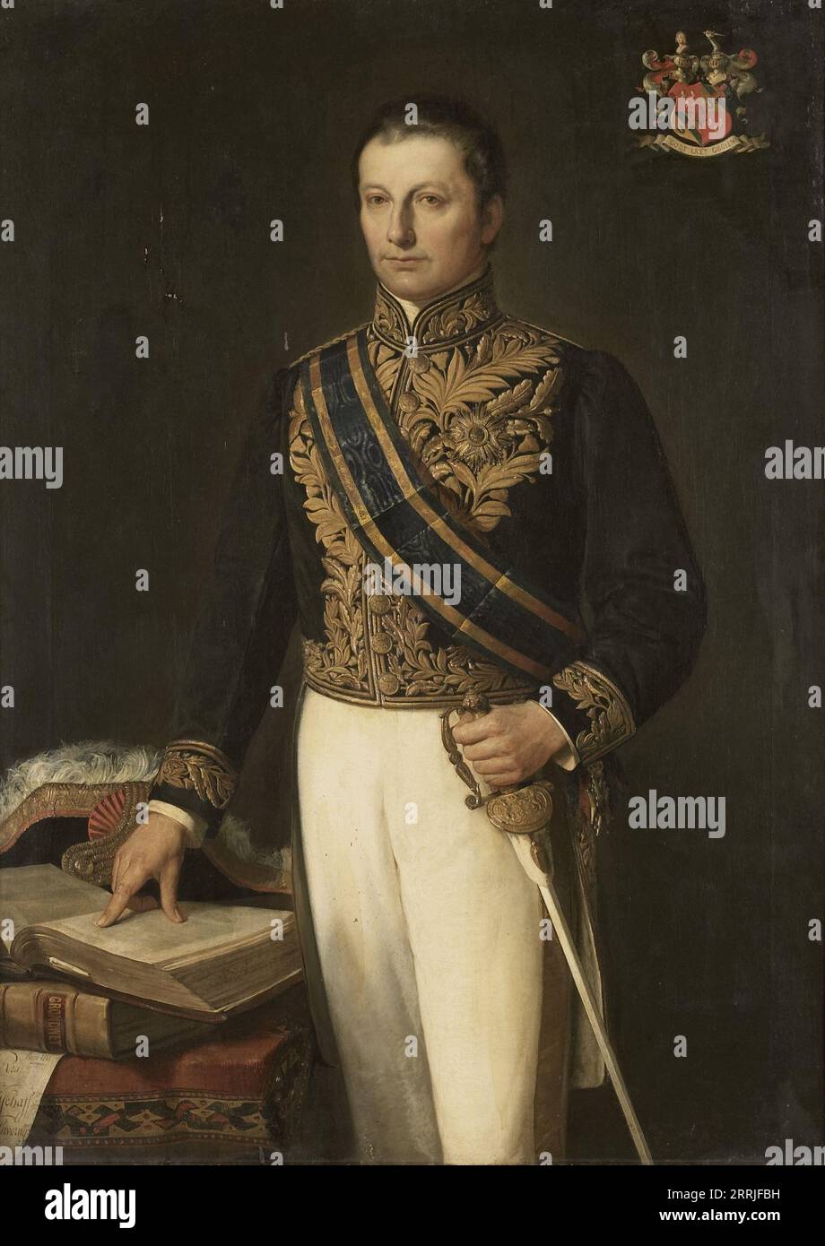 Cornelis Theodorus Elout (1767-1841) Commissaris-generaal (1816-19), c.1883. Banque D'Images