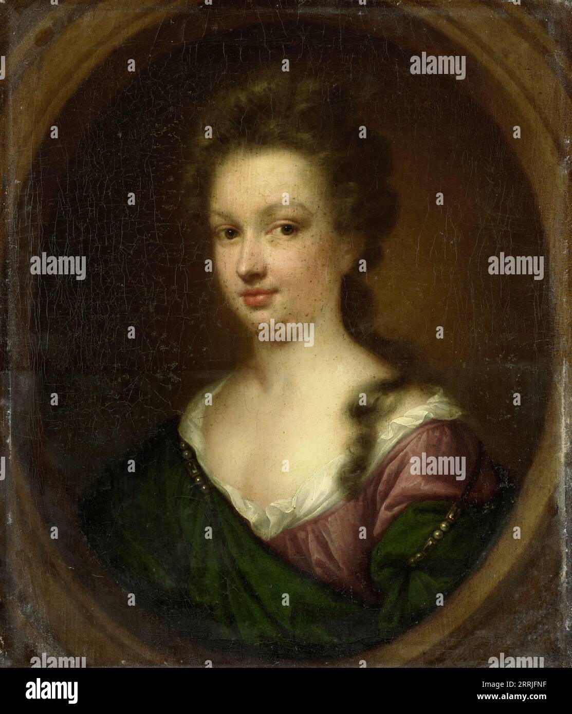 Emerantia van Citters (1666-94), sœur d'Anna van Citters, 1693. Banque D'Images