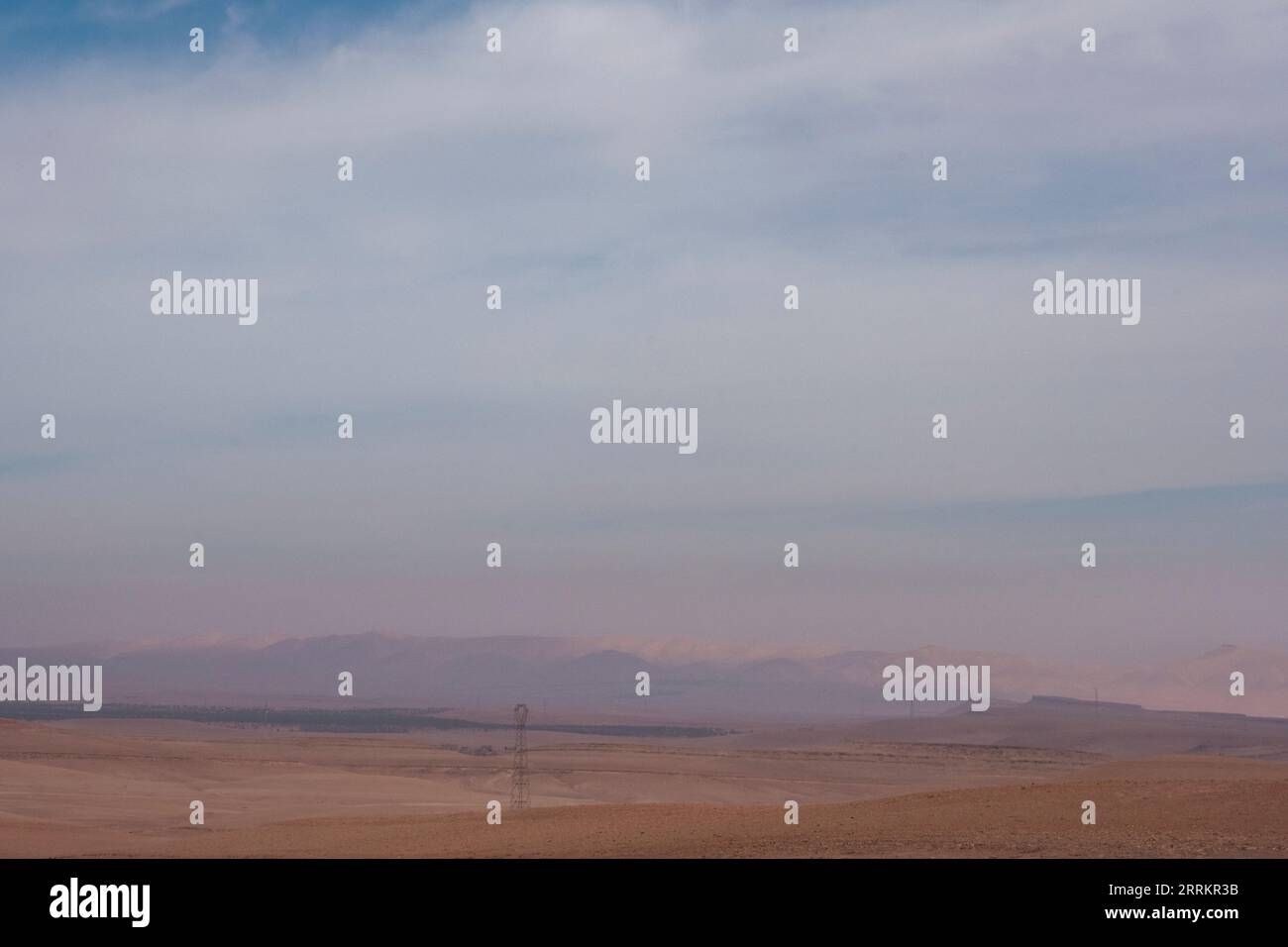 Maroc, paysage entre Agadir et Marrakech Banque D'Images