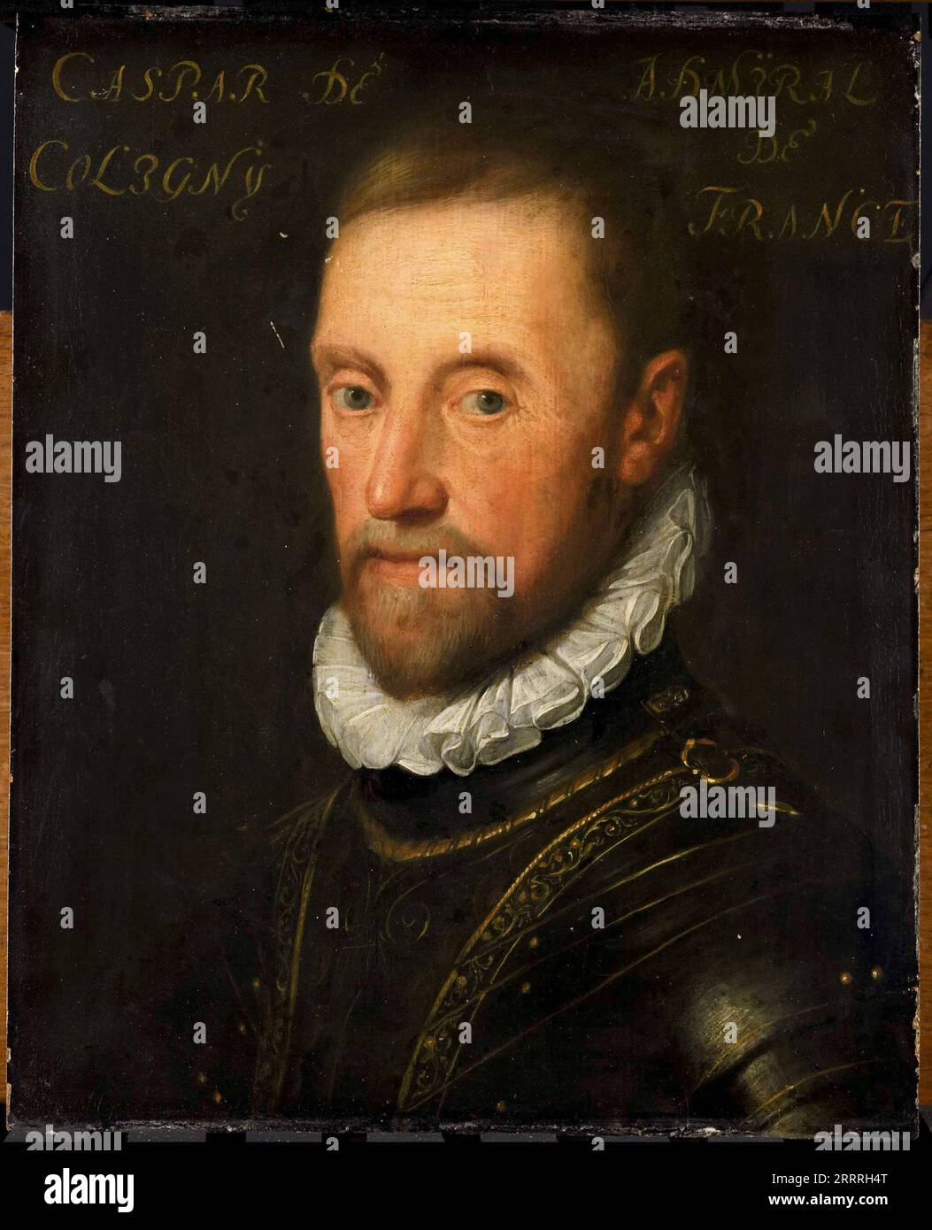 Portrait de Gaspard de Coligny (1517-72), Jan Antonisz van Ravesteyn (atelier de), c. 1609 - c. 1633 Banque D'Images