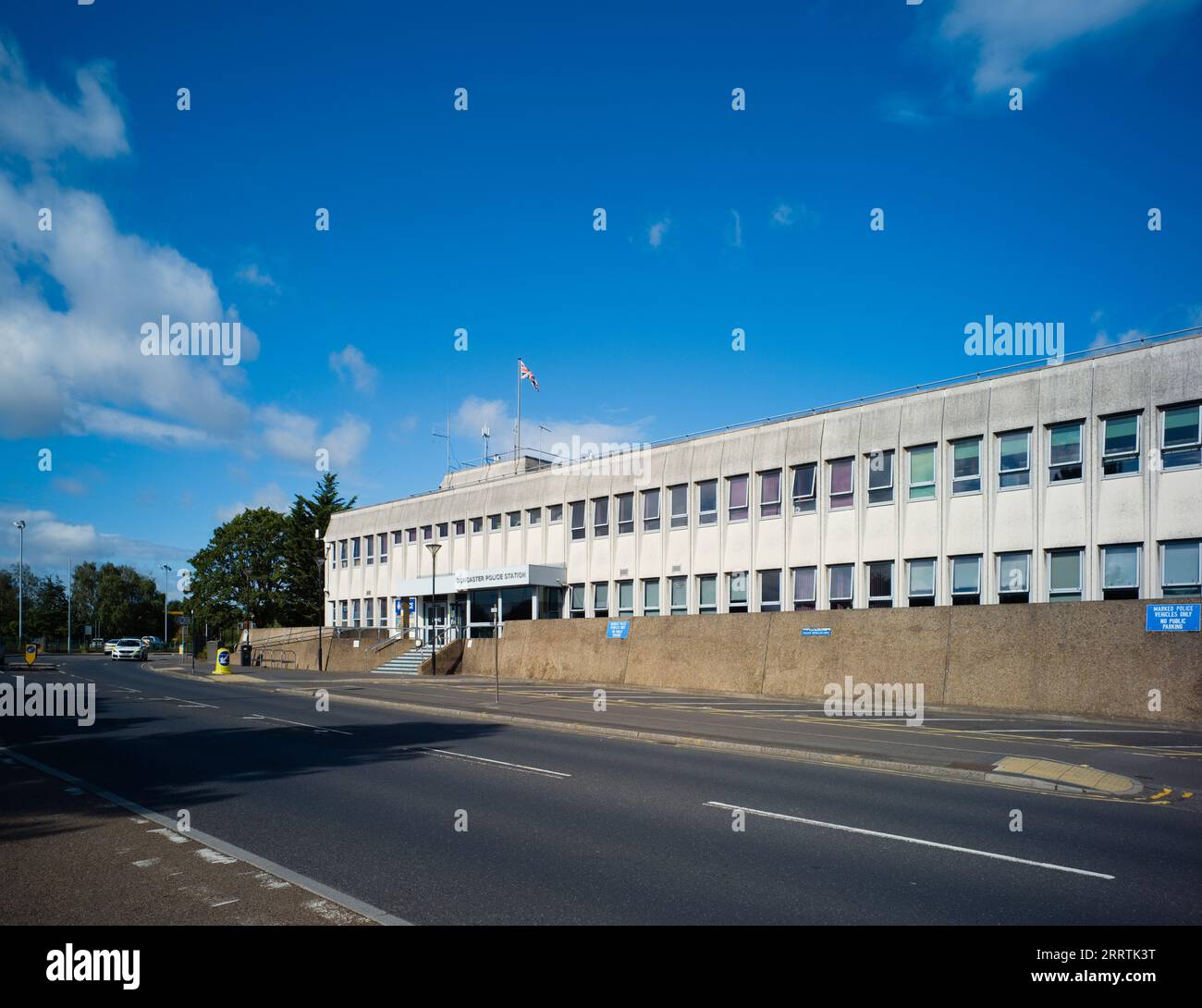Poste de police Doncaster sur College Road Banque D'Images