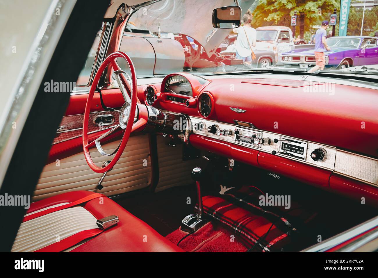 Thunderbird Red Banque D'Images