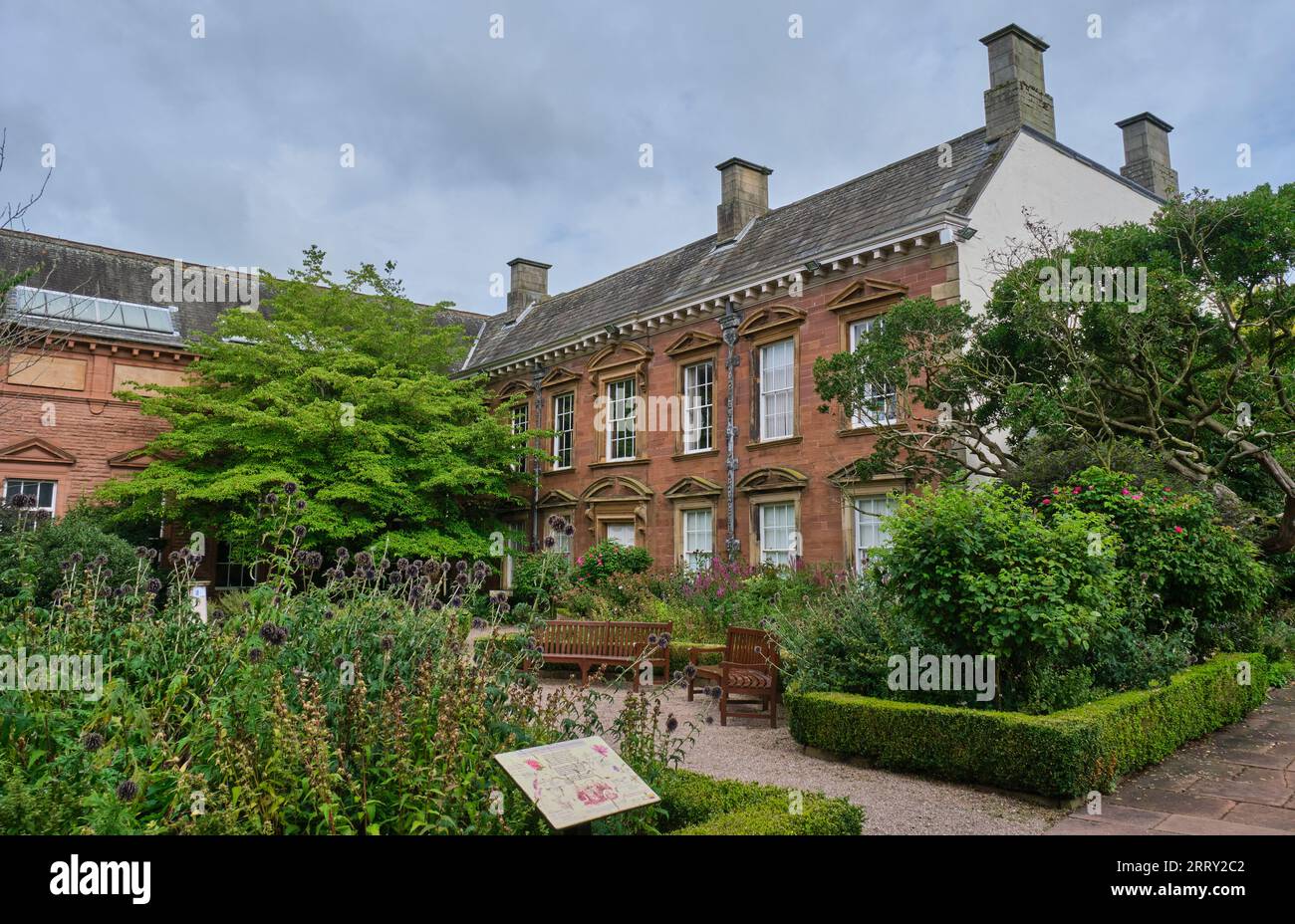 Tullie House Museum and Art Gallery, Abbey Street, Carlisle, Cumbria Banque D'Images