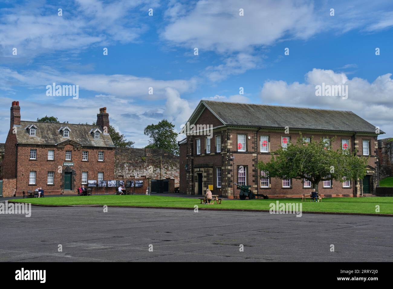 Cumbria's Museum of Military Life au château de Carlisle, Castle Way, Carlisle, Cumbria Banque D'Images