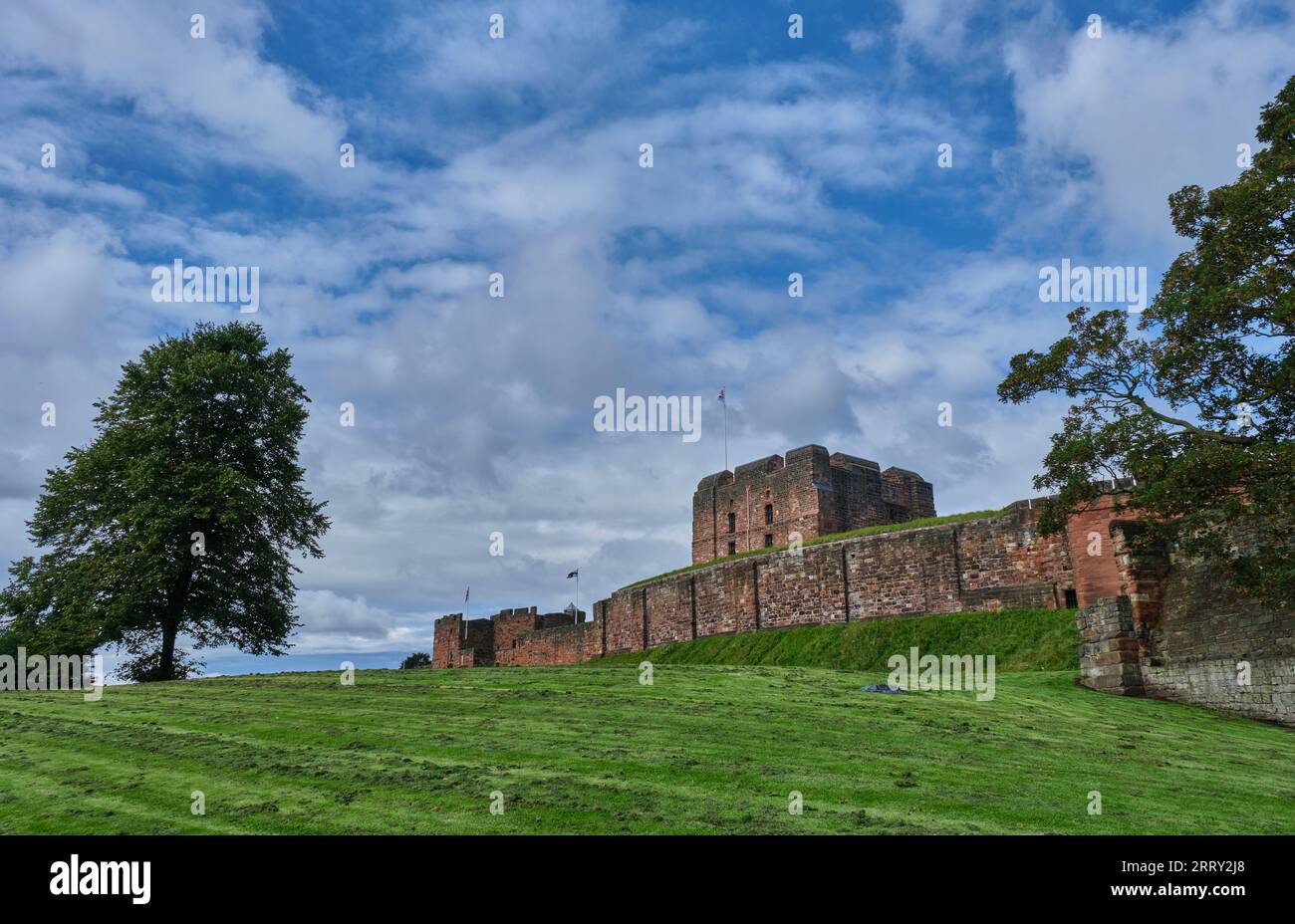 Château de Carlisle, Castle Way, Carlisle, Cumbria Banque D'Images