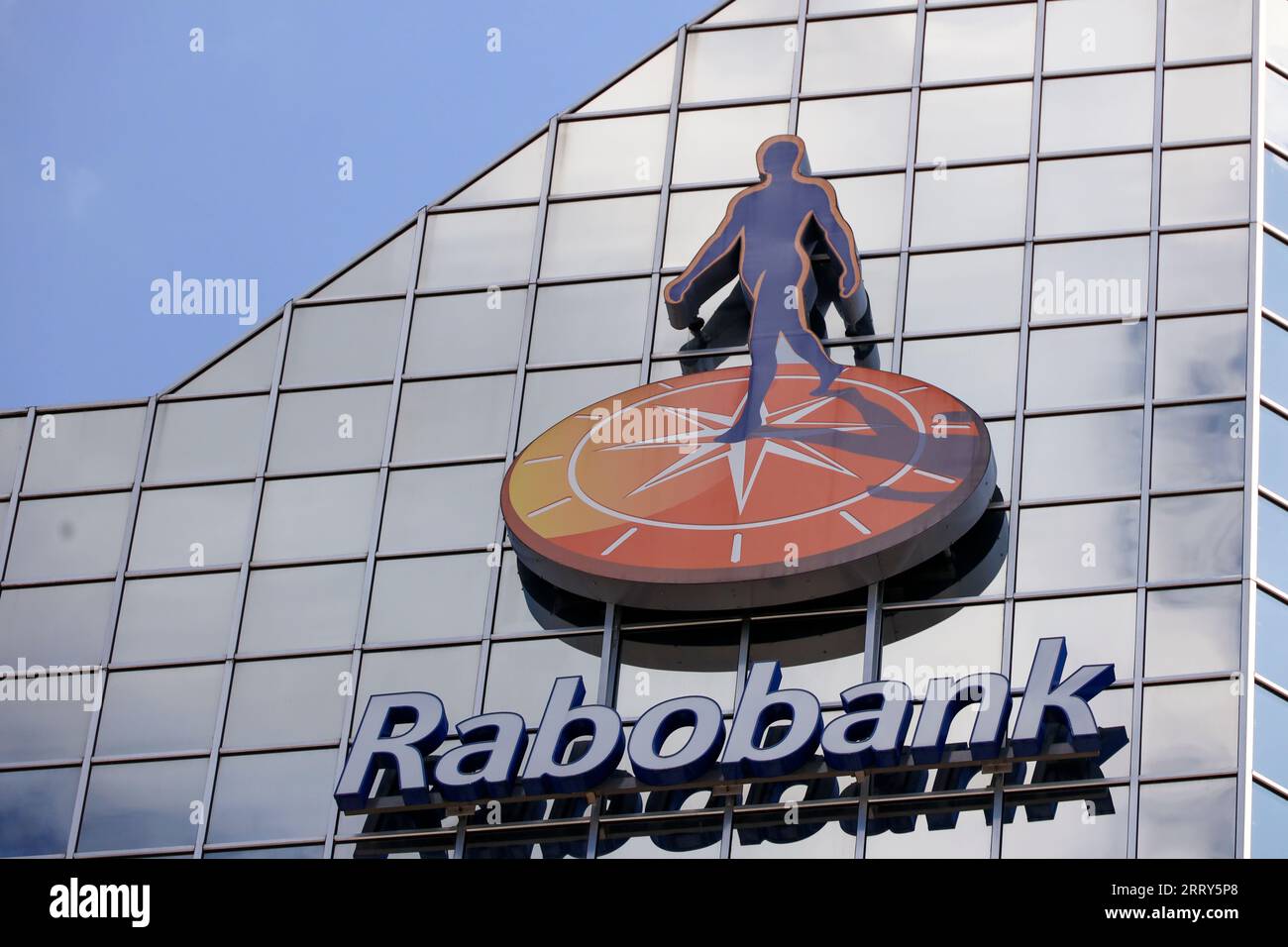 Siège social de la Rabobank au Croeselaan à Utrecht aux pays-Bas Banque D'Images