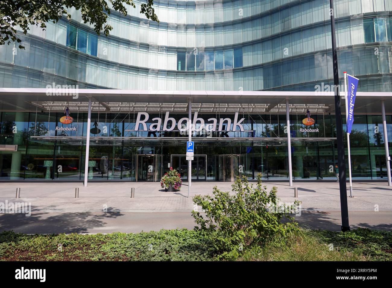 Siège social de la Rabobank au Croeselaan à Utrecht aux pays-Bas Banque D'Images
