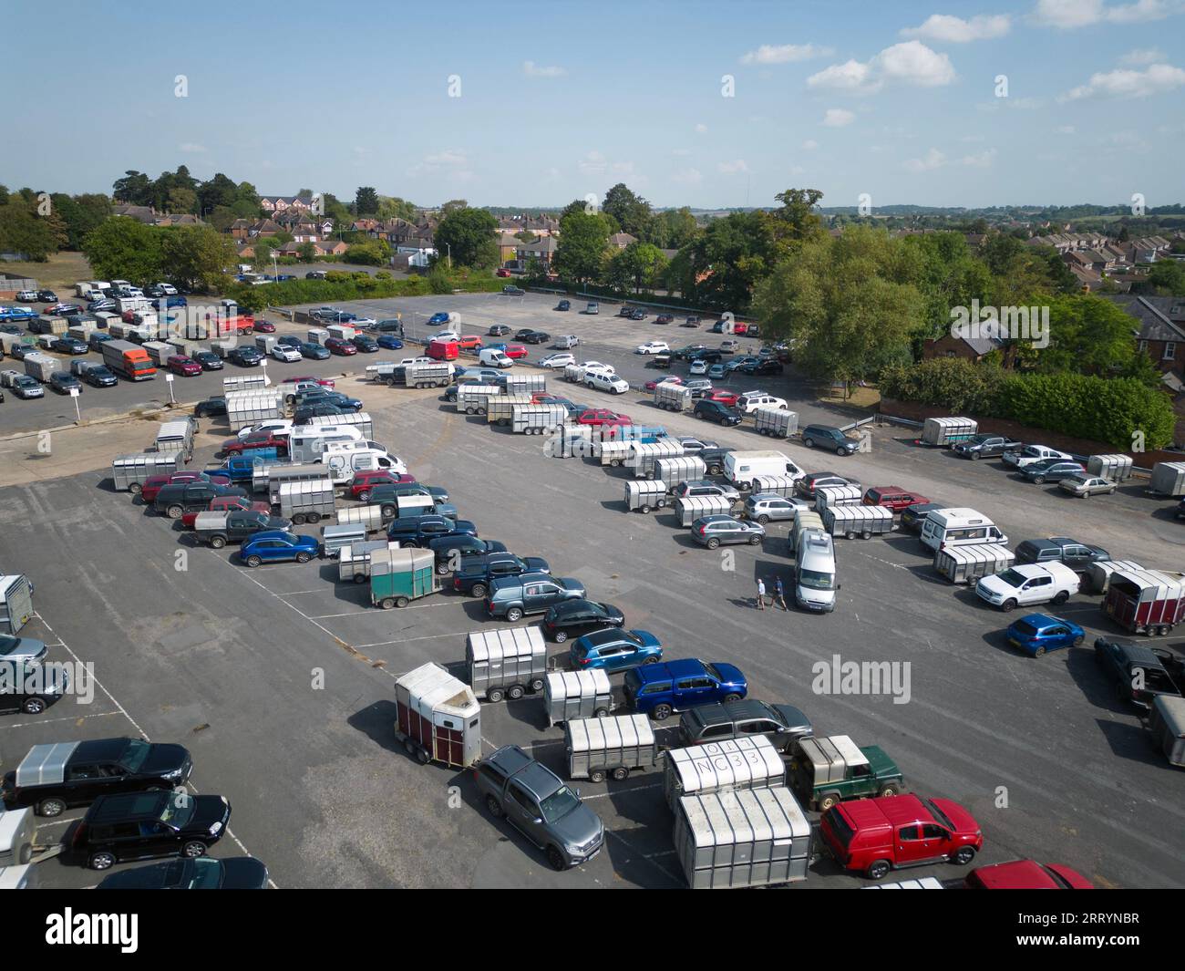 9 septembre 2023 Melton Mowbray Livestock Market, Leicestershire Banque D'Images