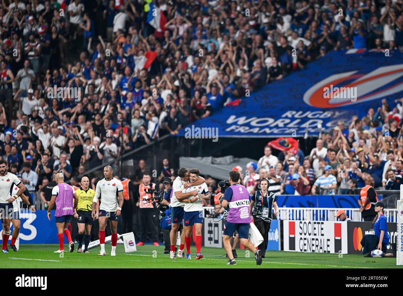 Paris, France. 08 septembre 2023. Illustration de foule (supporters ...