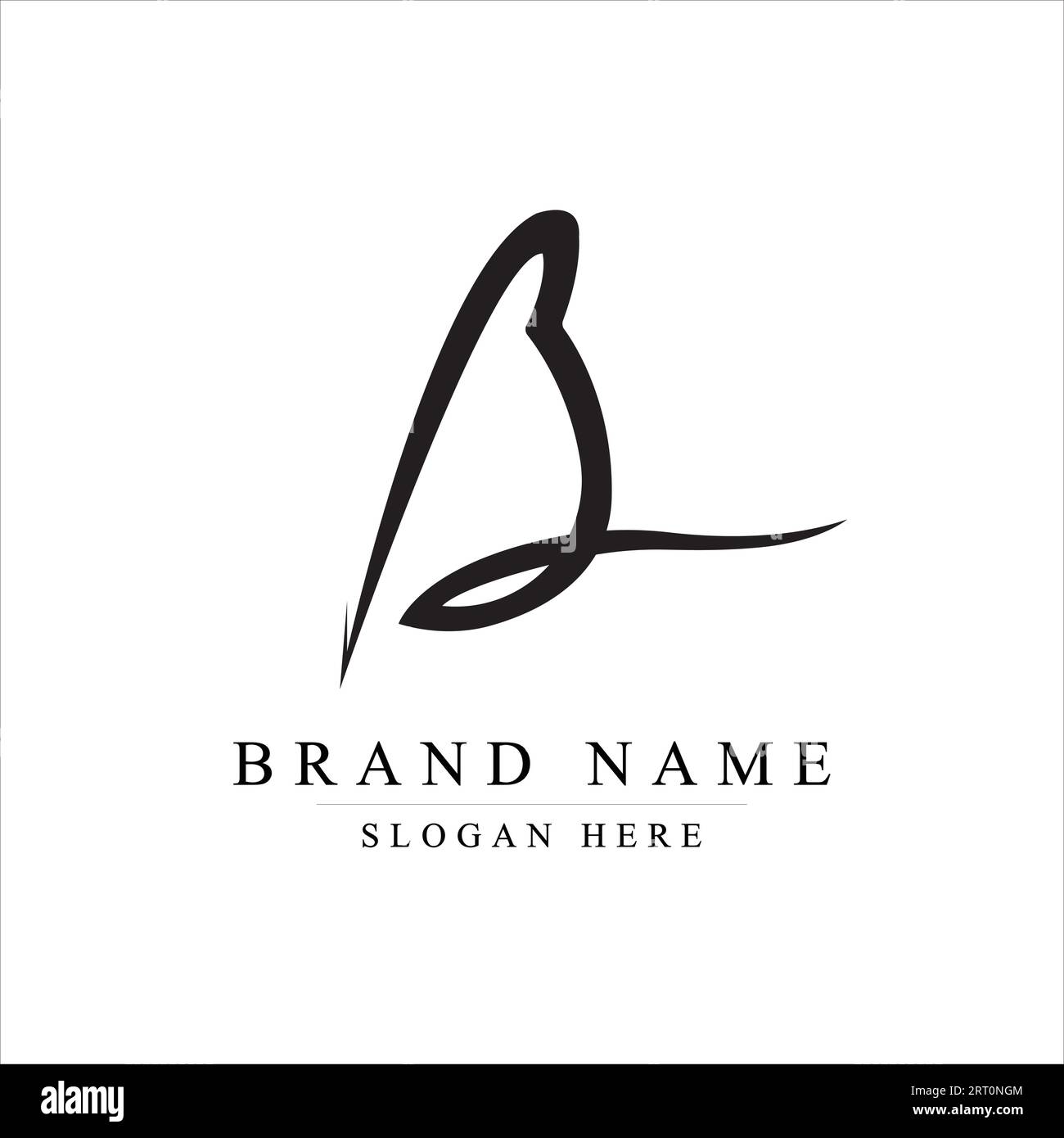 Lettre B logo professionnel pour tous les types d'entreprises. B Design de logo de lettre. Logo lettre B abstrait moderne. Illustration de Vecteur