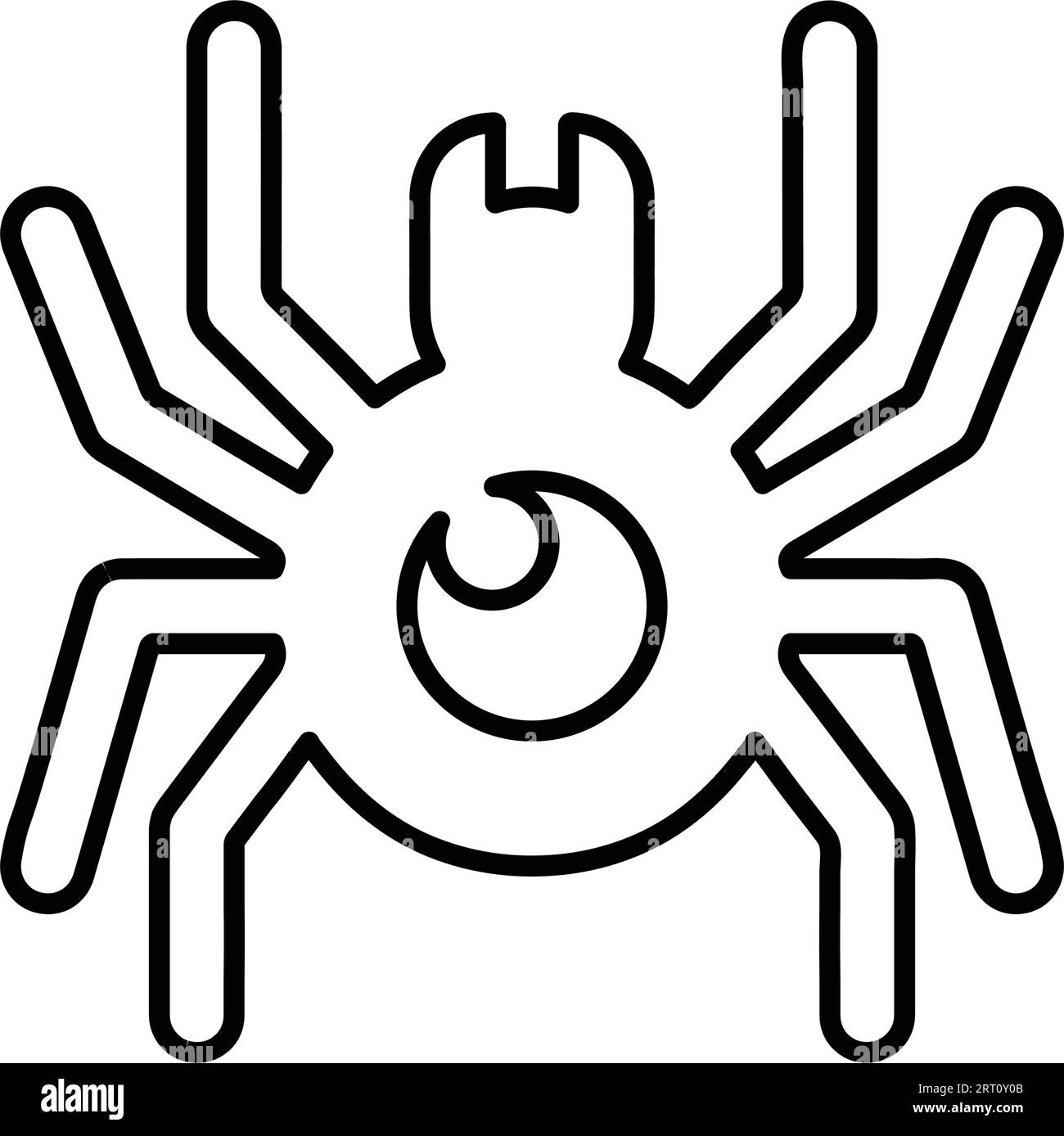 Icône de l'outil Spider. EPS vectoriel entièrement éditable pour les matériaux imprimés et les infographies, le web ou tout type de projet de conception. Illustration de Vecteur