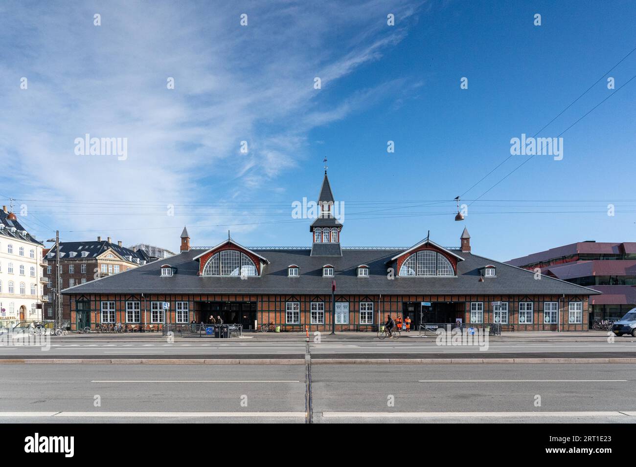 Copenhague, Danemark, 1 mars 2022 : vue extérieure de la gare d'Osterport Banque D'Images
