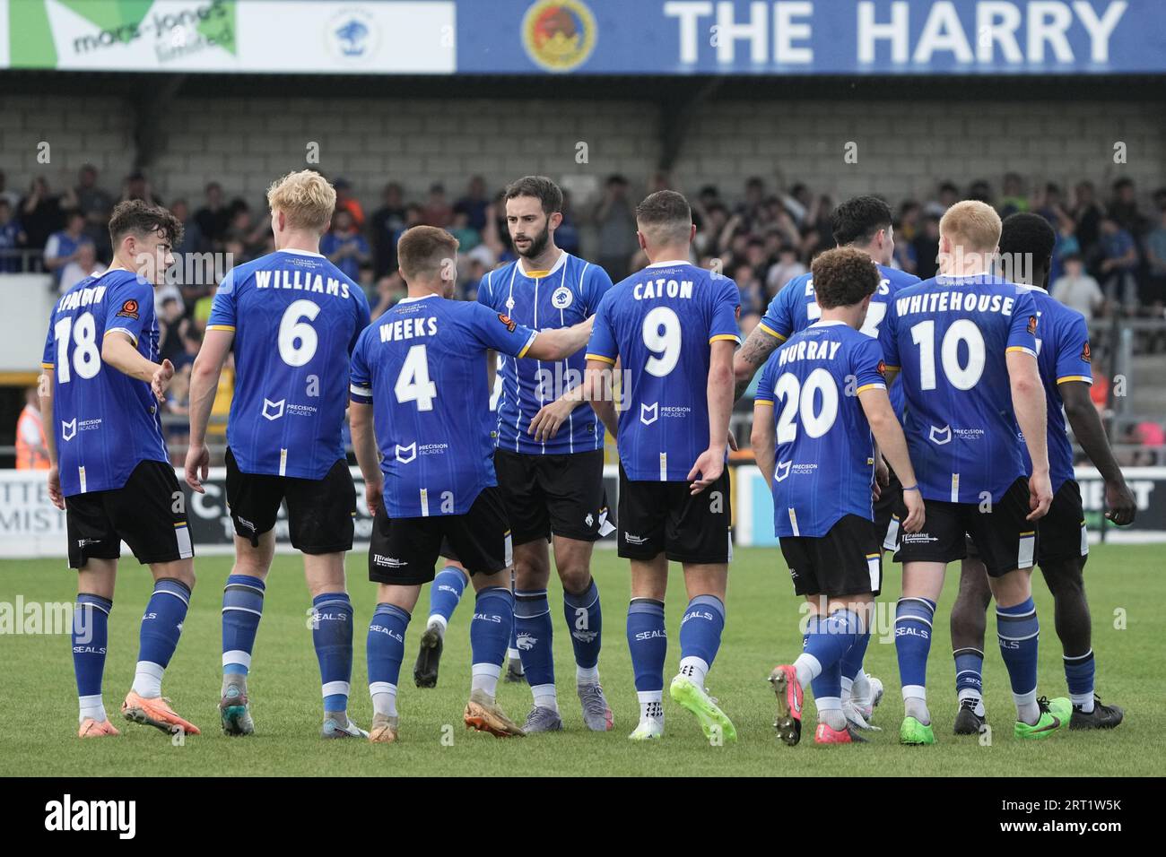 Chester - Blyth Spartans le 9 septembre 2023 au Leap 76 Stadium.Vanarama National League North. Chester 2 Blyth Spartans 1 Banque D'Images