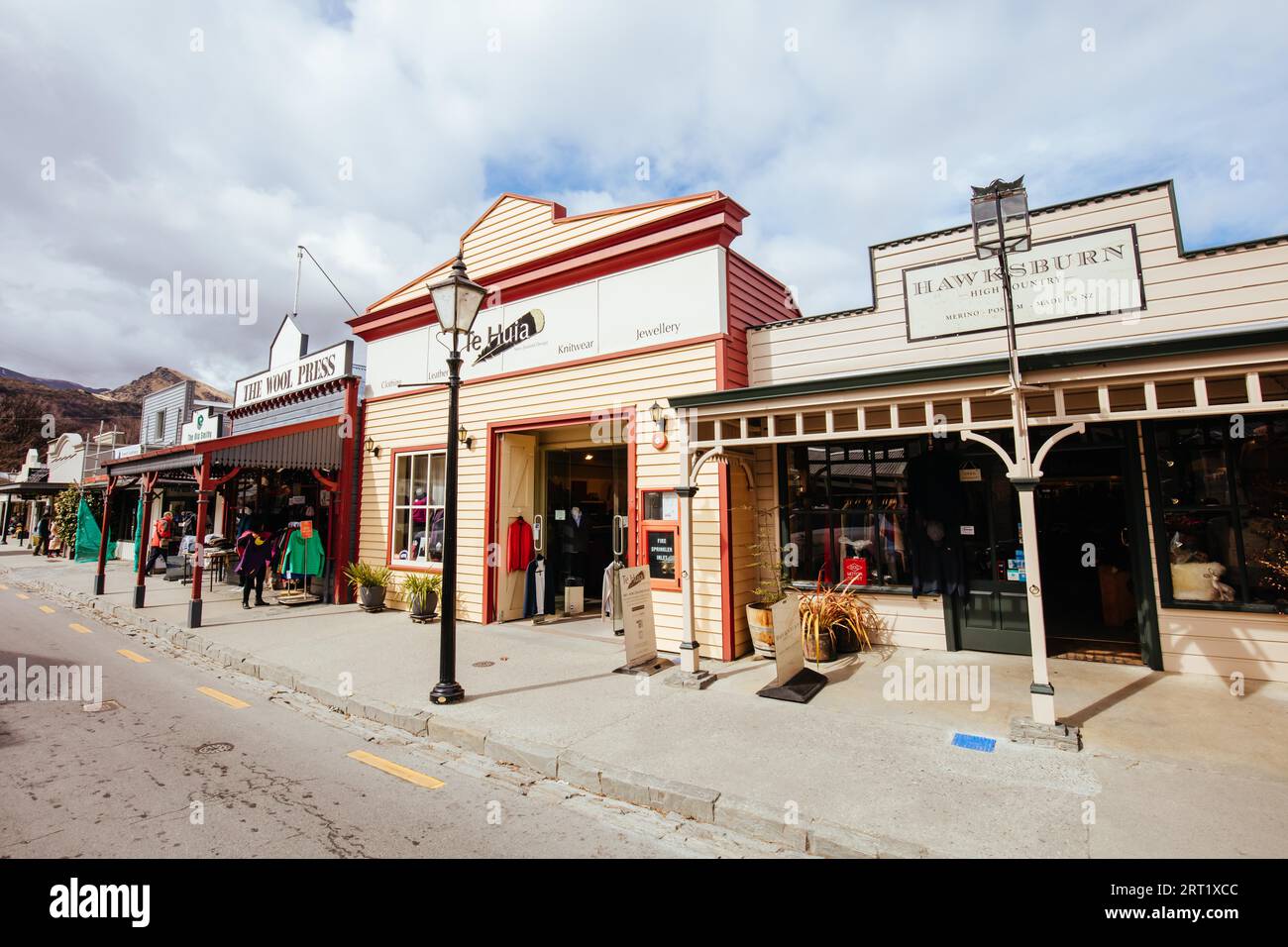 Arrowtown, Nouvelle-Zélande, septembre 25 2019 : la ville minière historique d'Arrowtown en Nouvelle-Zélande Banque D'Images