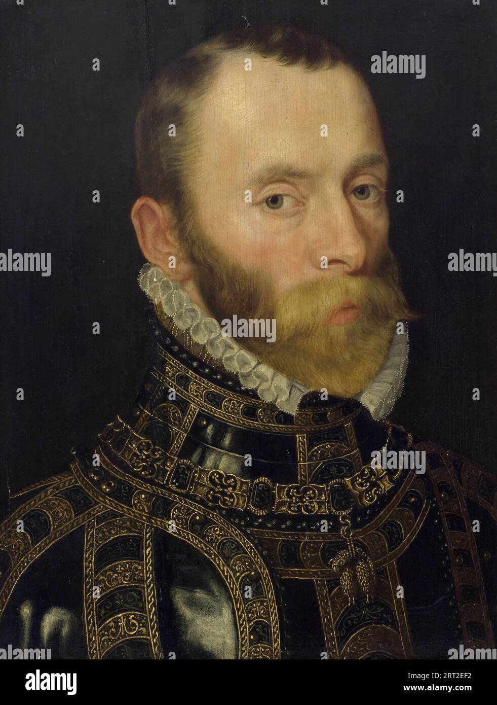 Portrait de Philippe II de Montmorency, comte de Horn (ca 1518-1568). Collection privée. Banque D'Images