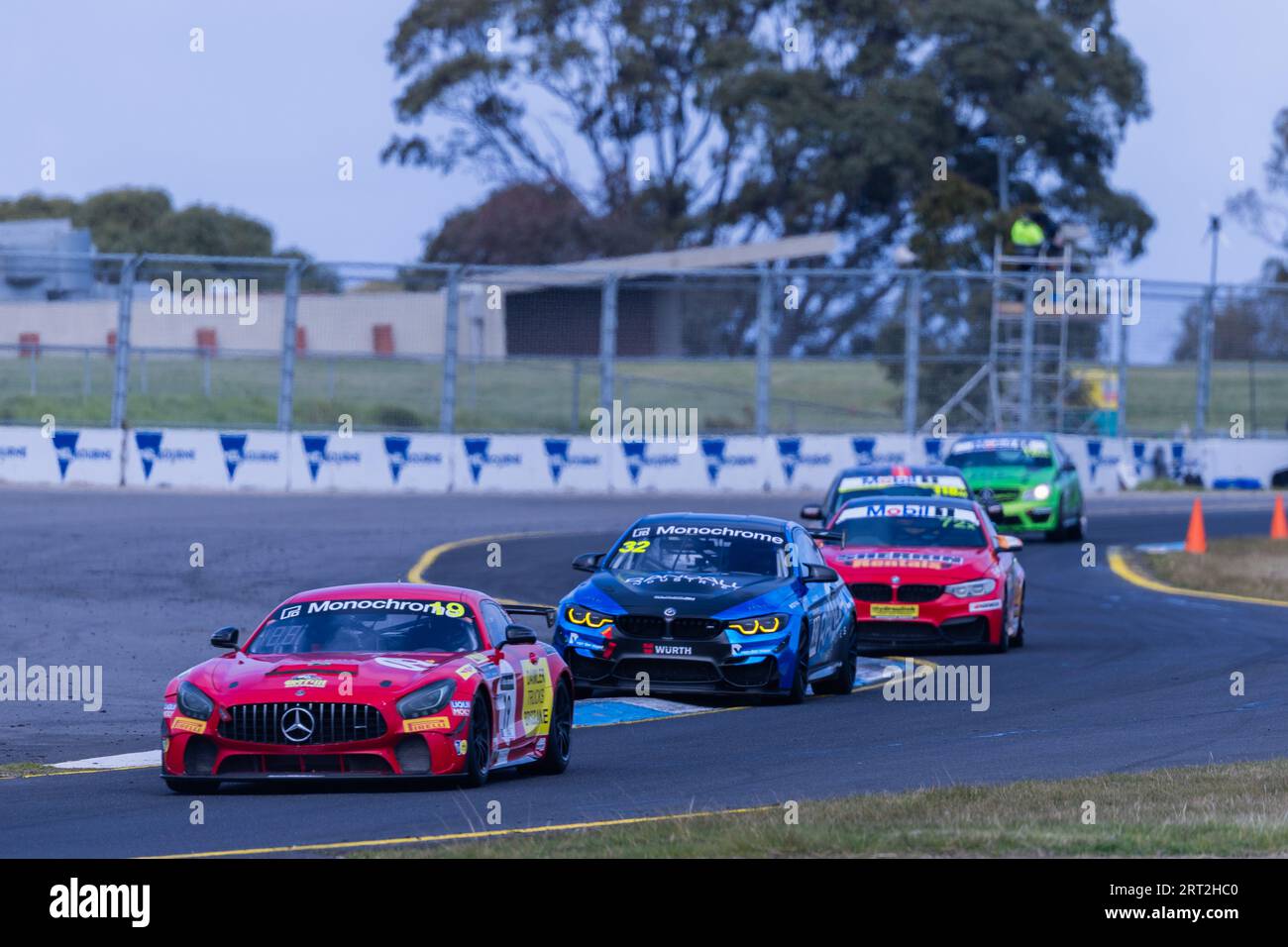 Melbourne, Australie. 10 septembre 2023. Lors de la course Mobil 1 Australian production Cars & Monochrome GT4 Australia au Speedseries Motorsport Championship Round 6 au Sandown International Raceway. Crédit : Santanu Banik/Alamy Live News Banque D'Images